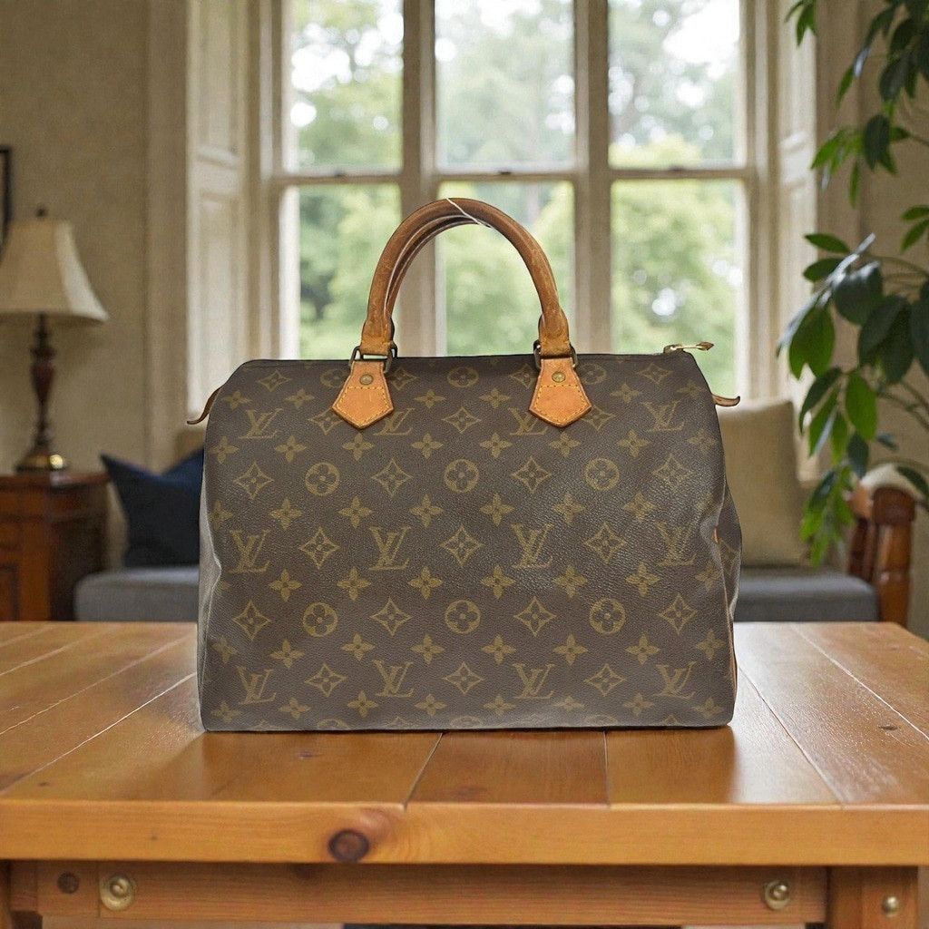 Louis Vuitton Louis Vuitton Speedy 30 Monogram Satchel,Dust Bag,Lock,key Size ONE SIZE - 2 Thumbnail