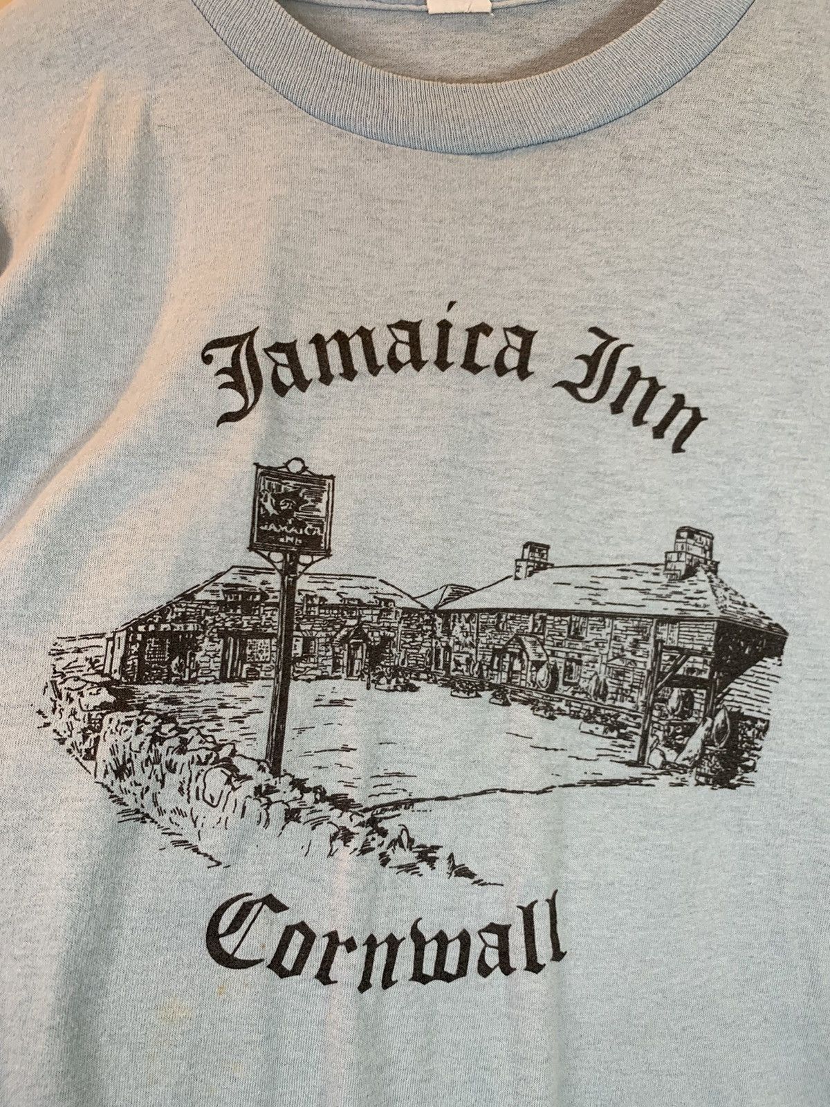 Vintage *RARE* Vintage 70’s Jamaica Inn Cornwall Single Stitch Shirt Size US L / EU 52-54 / 3 - 2 Thumbnail