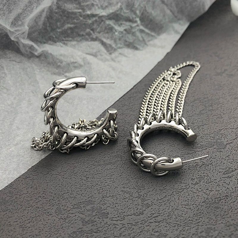 Jewelry Personality Exaggerated Long Fringe Earrings Size ONE SIZE - 4 Thumbnail