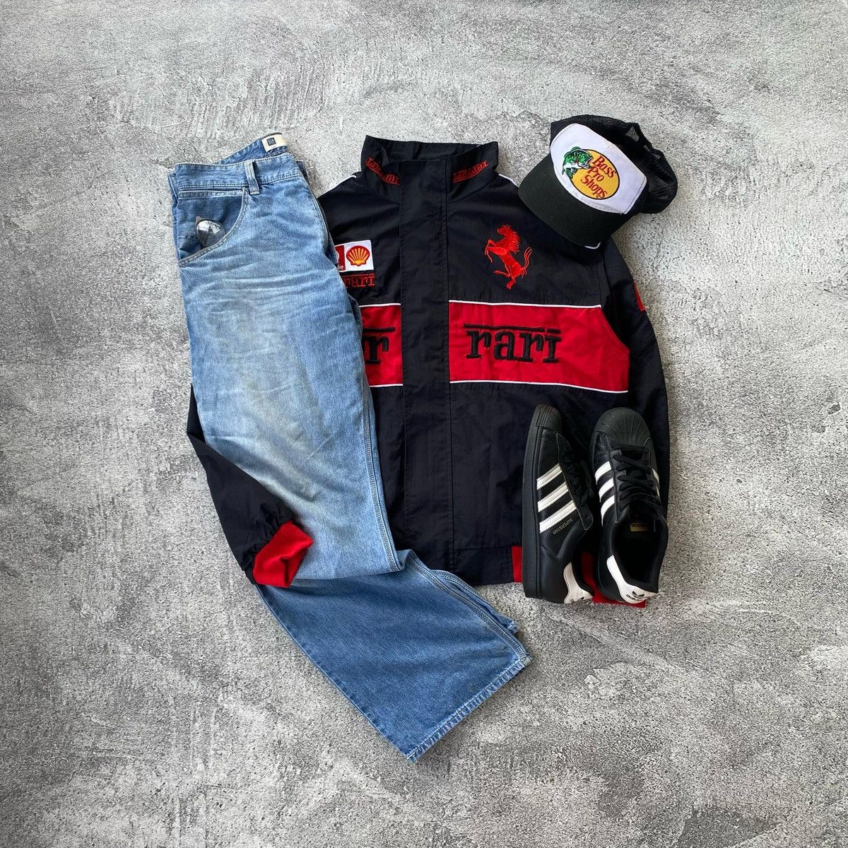 Ferrari × Vintage Vintage Ferrari racing jackets Size US XL / EU 56 / 4 - 2 Thumbnail
