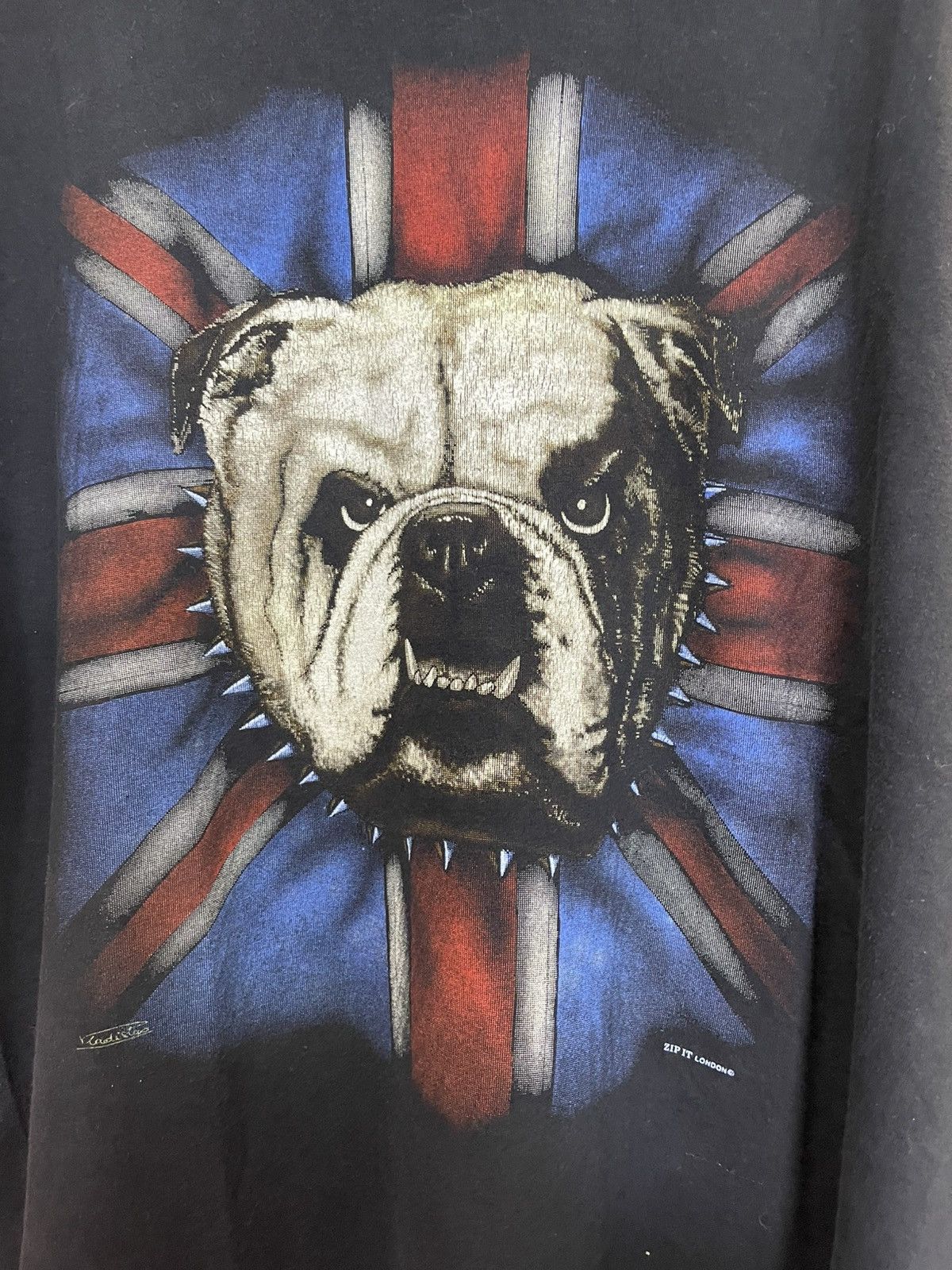 Vintage Vintage English Bull Dogs 90s T shirt L Size US L / EU 52-54 / 3 - 2 Thumbnail