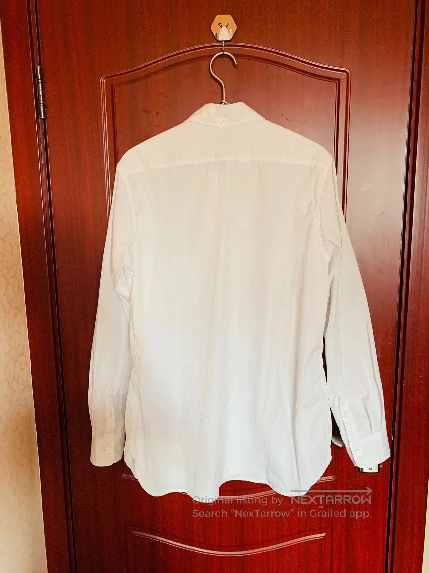 Yohji Yamamoto Yohji Yamamoto White Dress Shirt Size 3. Size US L / EU 52-54 / 3 - 5 Thumbnail