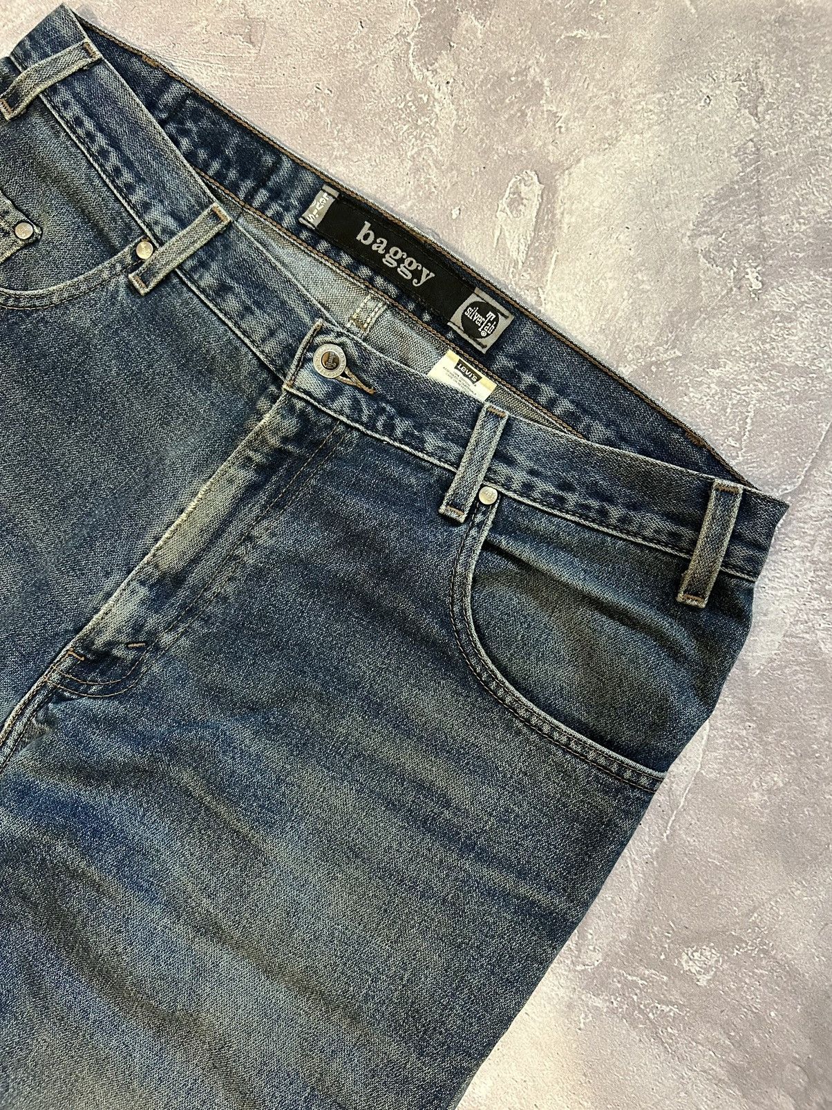 Levi's × Levi's Vintage Clothing × Vintage y2k Levis 478 Silver Tab Jeans Vintage sz 36x32 90s RARE Size US 36 / EU 52 - 3 Thumbnail