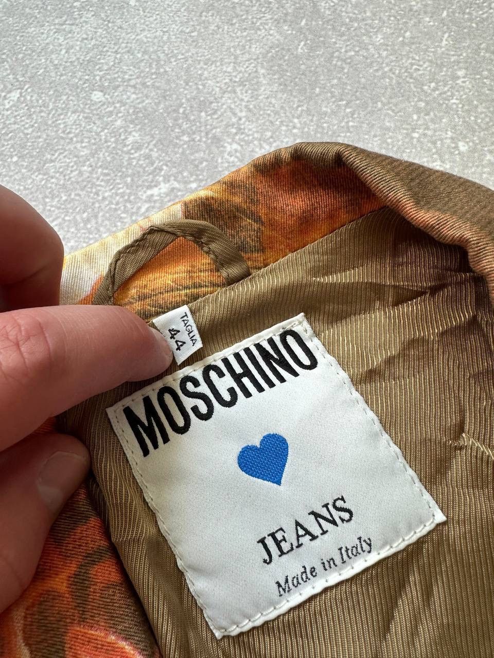 Moschino Moschino Vintage Leave My Plants Alone! Jeans Floral Blazer Size M / US 6-8 / IT 42-44 - 18 Thumbnail