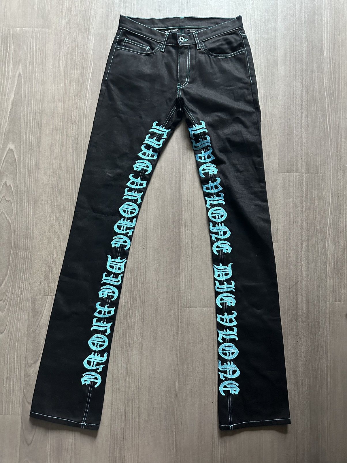 Vlone Vlone Old English Denim | Grailed