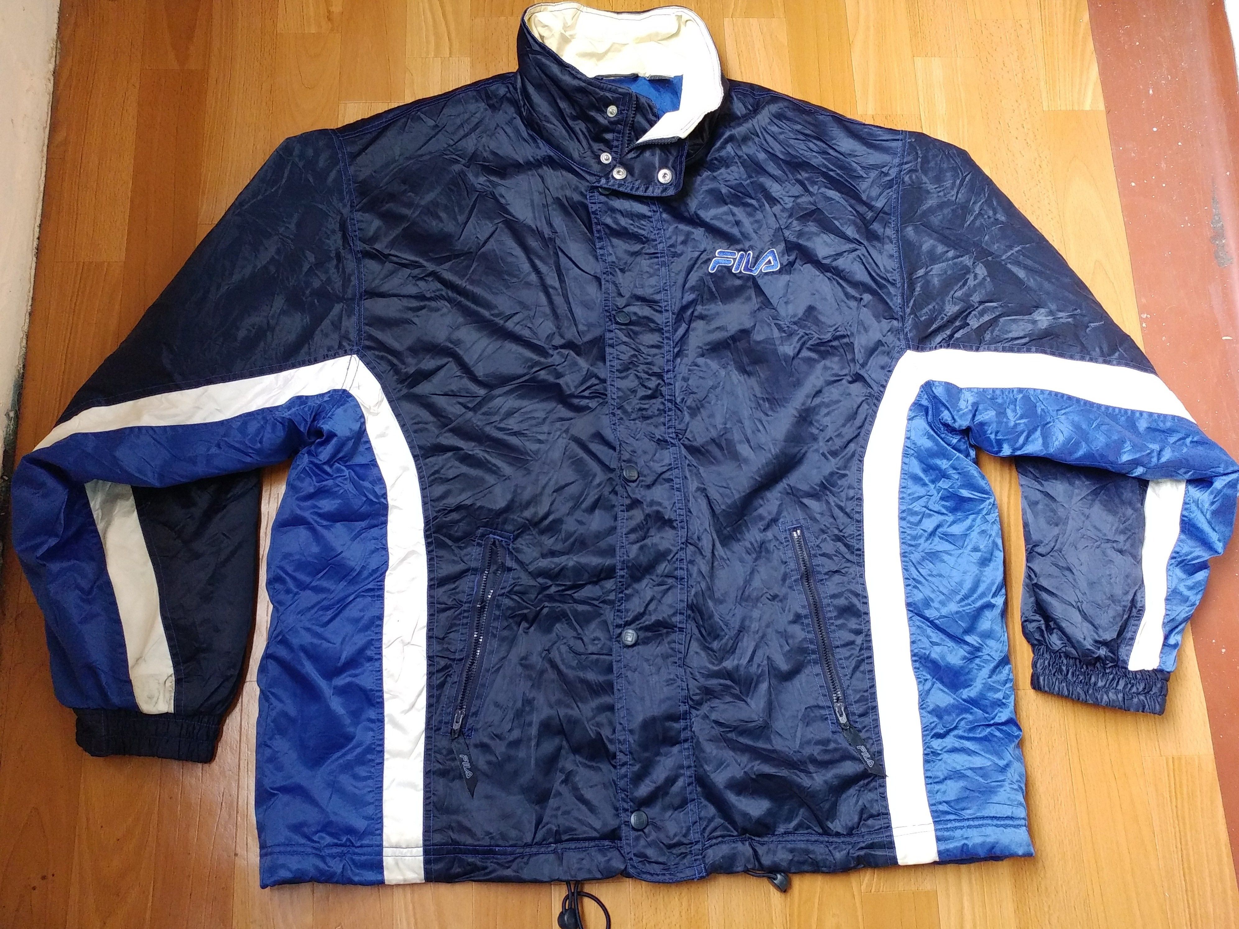 Fila FILA jacket, blue, vintage, 90s hip hop windbreaker size XL Size US XL / EU 56 / 4 - 2 Thumbnail