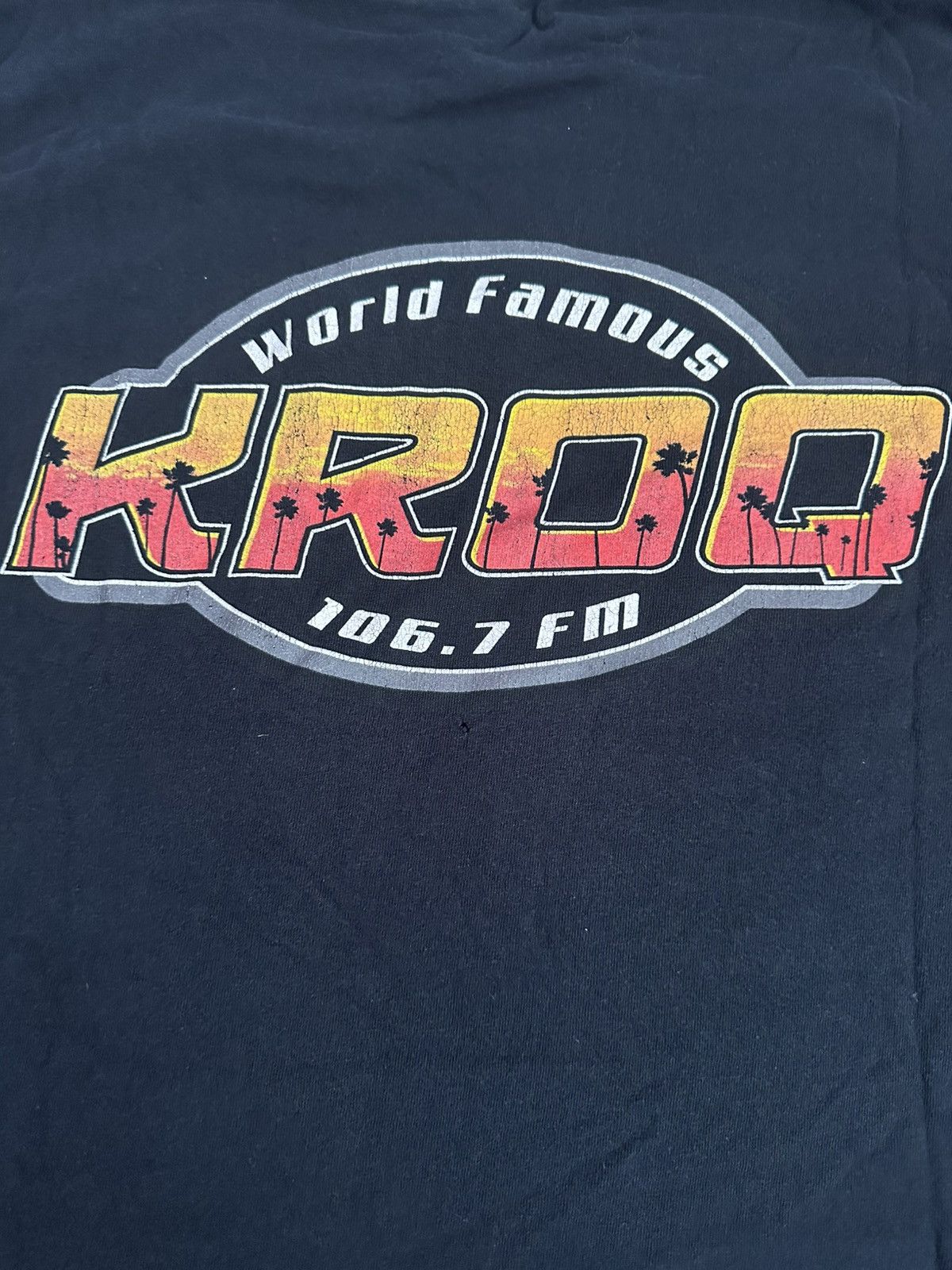 Band Tees × Vintage KROQ 106.7 LA Radio Station Los Angeles World Famous Size US L / EU 52-54 / 3 - 5 Thumbnail