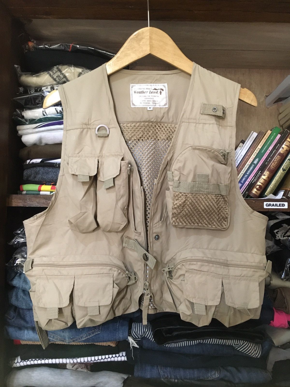 General Research × Japanese Brand × Vintage 1990s Weather Land 3D 