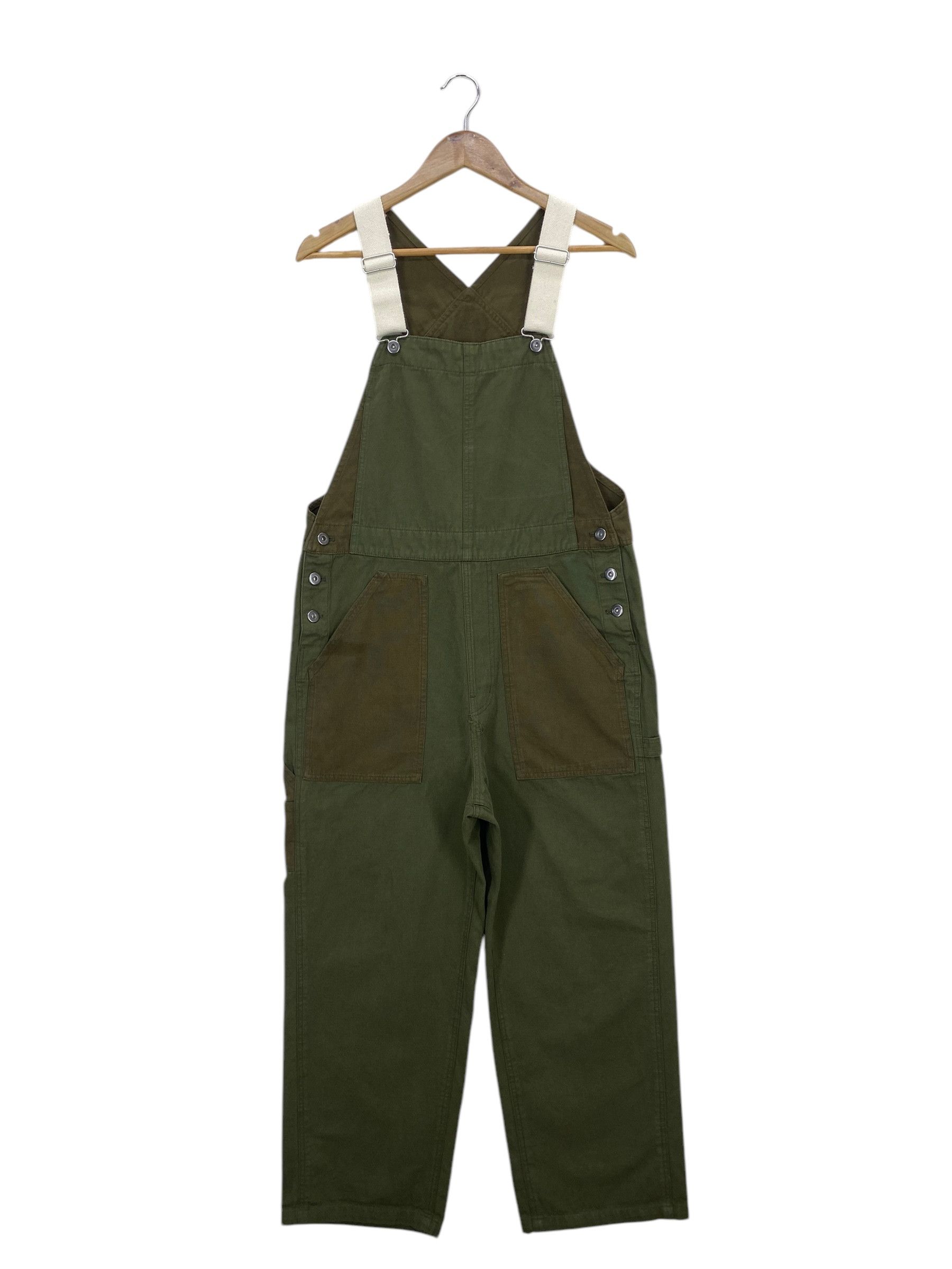 Vintage Cube Sugar Hickory Denim Bib Overalls Size US 31 - 2 Thumbnail