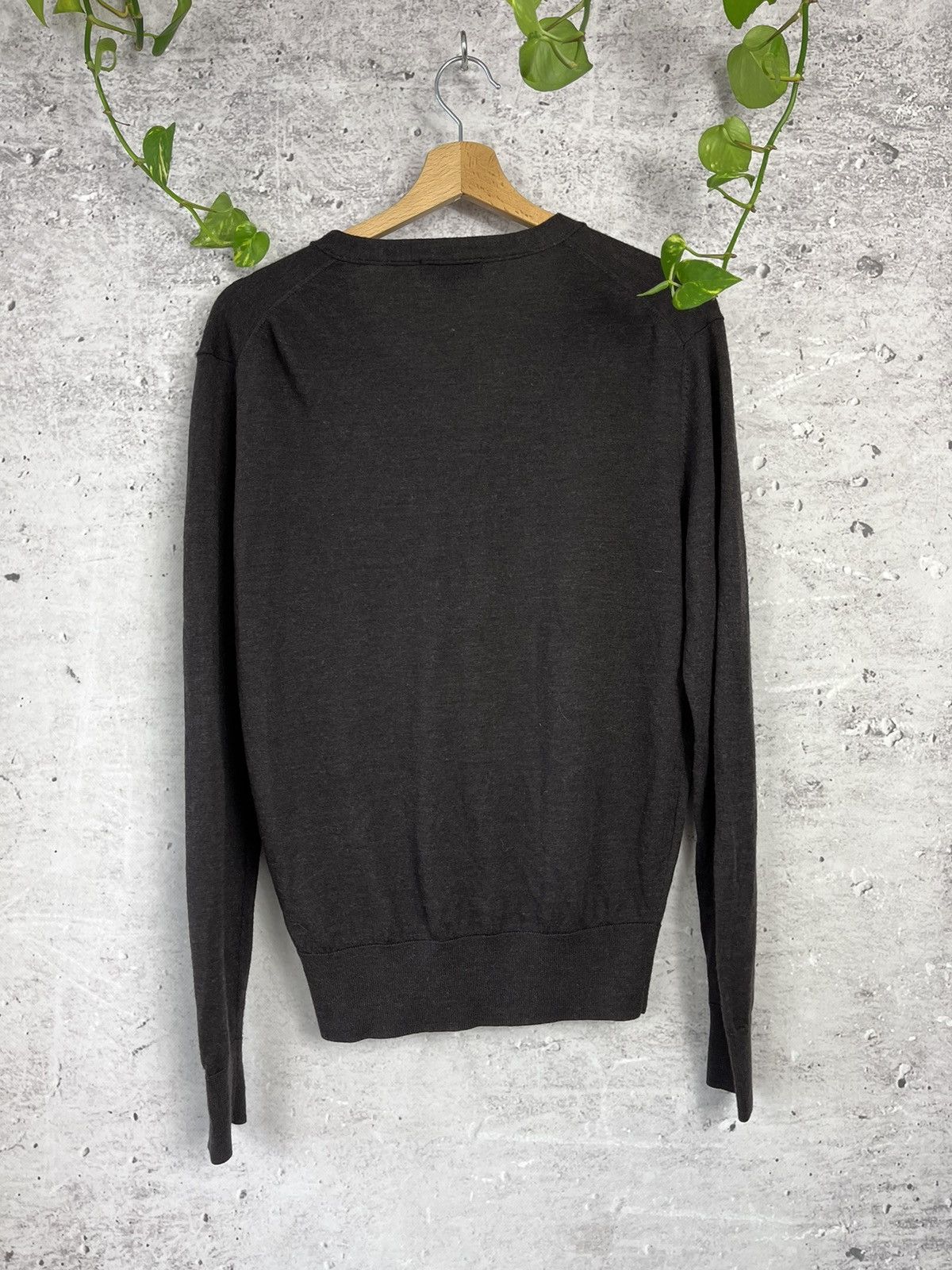 Designer × Lyle & Scott Lyle & Scott - 100% Merino Wool Cardigan Sweater Size US L / EU 52-54 / 3 - 7 Thumbnail