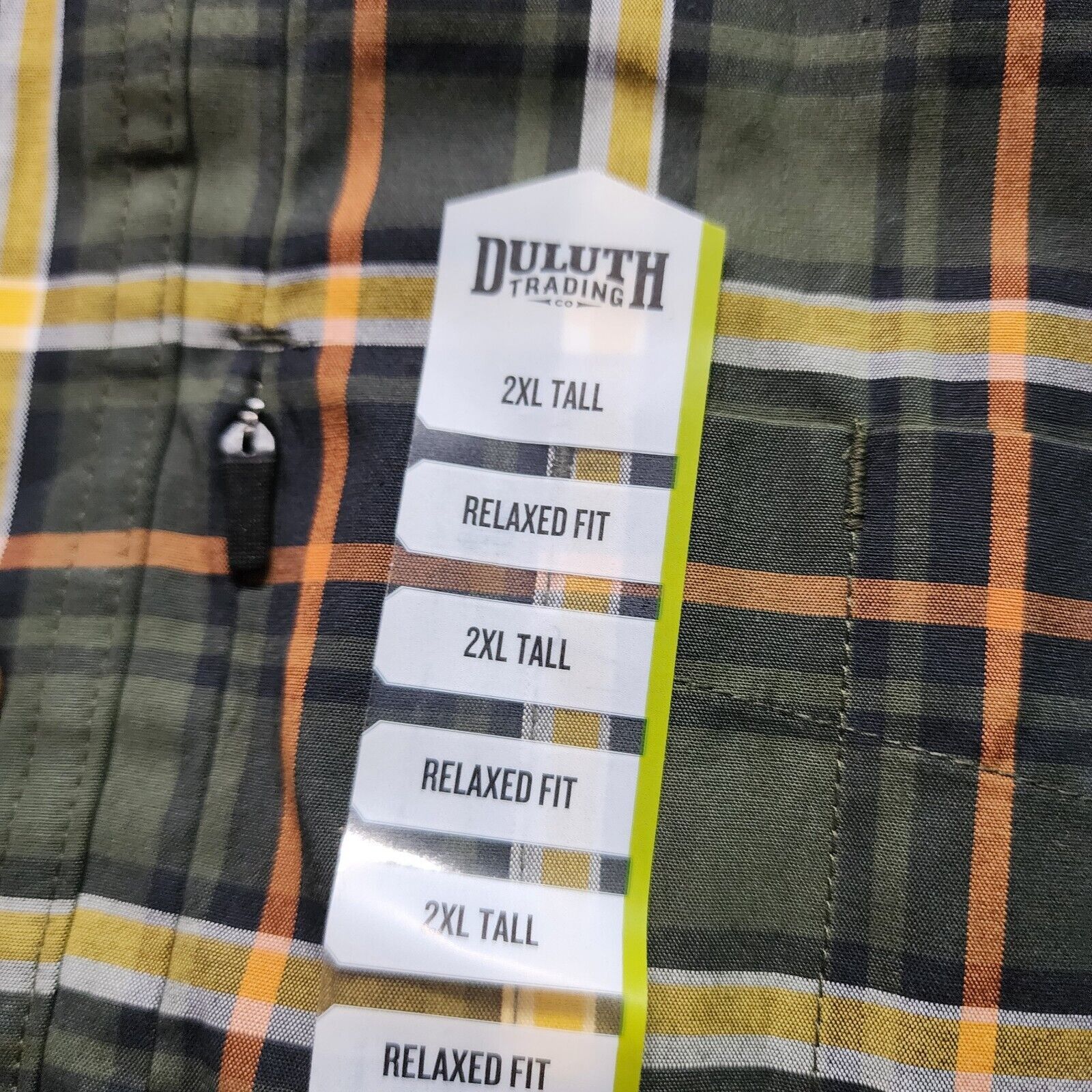 Duluth Trading Company NWT Duluth Trading Co Flannel 2XLT Plaid Untucked Button Size US XXL / EU 58 / 5 - 4 Thumbnail