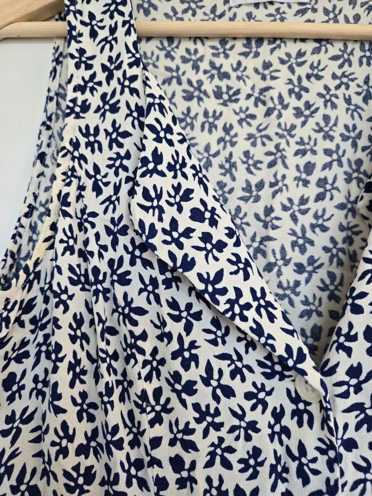 Other Reformation Rylin Dress in Blue Floral White Size S / US 4 / IT 40 - 3 Thumbnail
