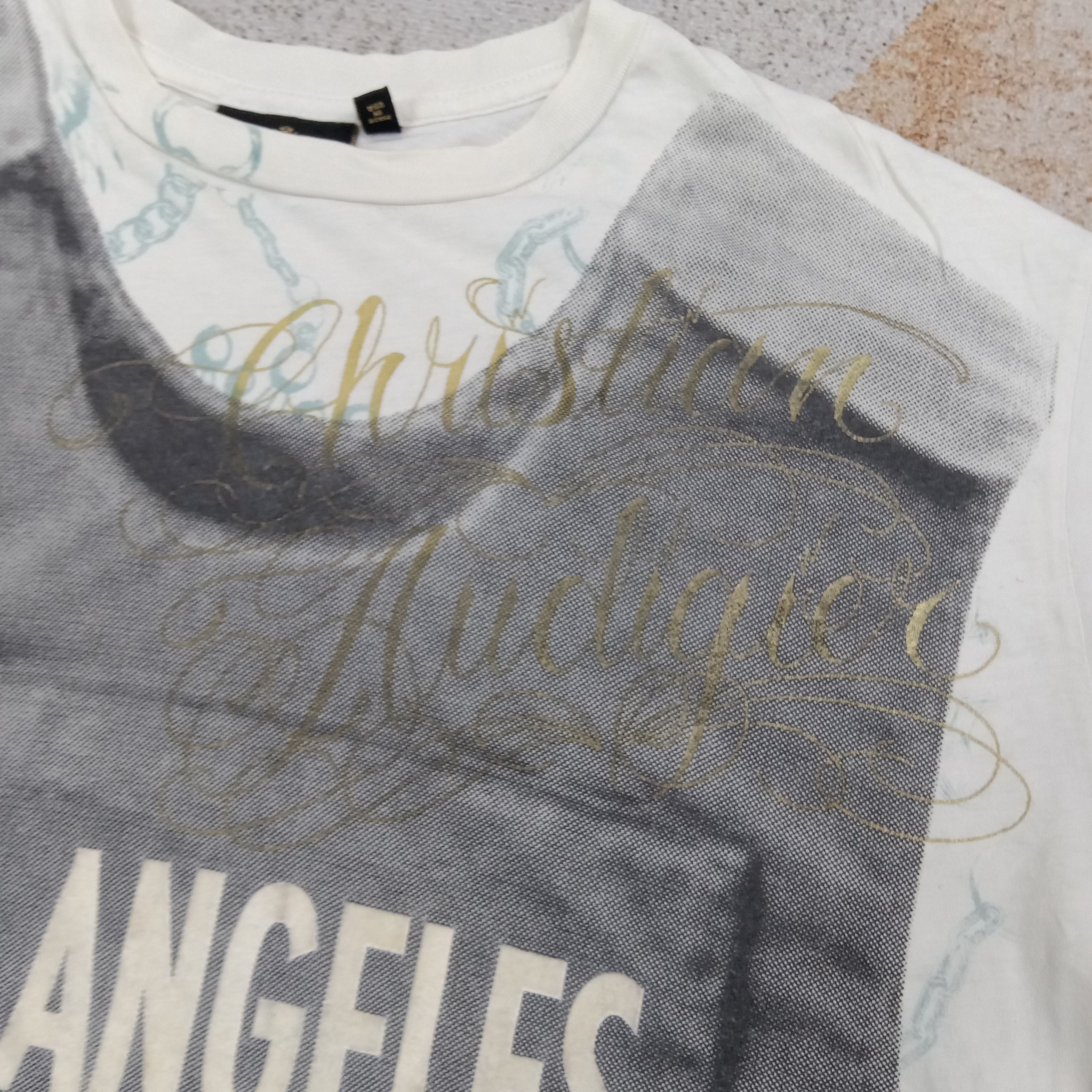 Christian Audigier Christian Audigier Los Angeles Tshirt C267N4 Size US L / EU 52-54 / 3 - 3 Thumbnail