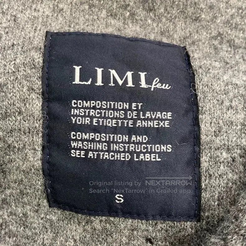 Yohji Yamamoto Limi Feu Yohji Yamamoto Wool Cardigan. Size US S / EU 44-46 / 1 - 7 Thumbnail