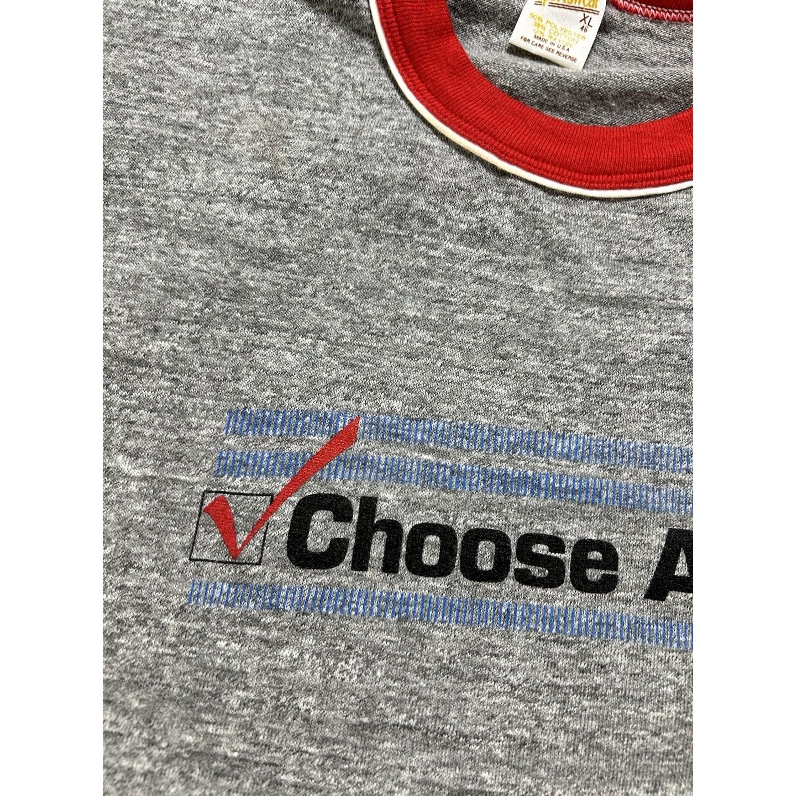 Vintage VINTAGE AT&T Phone T-Shirt 80s AT&T Promo L/M Fit Gray Adult Size ONE SIZE - 3 Thumbnail