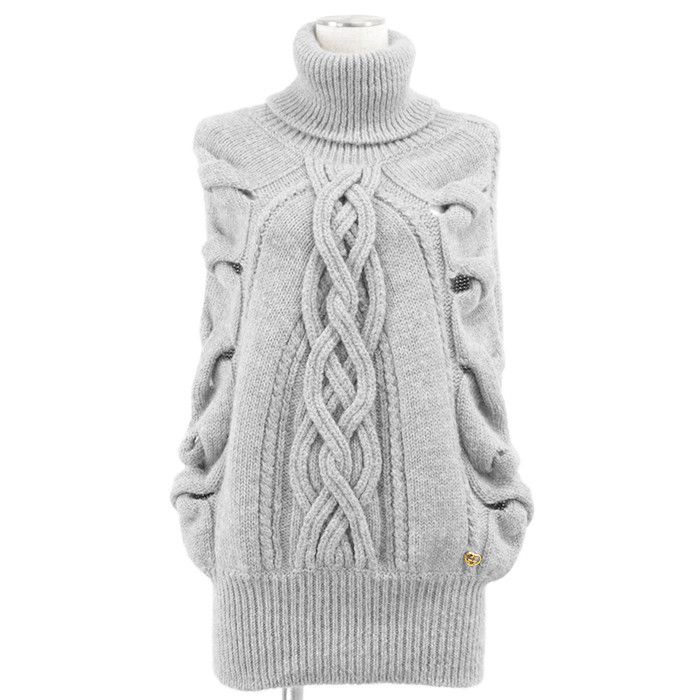 Gucci Gucci Gucci GG Heart Alpaca Wool Knitwear Textile Tops DUTY FREE for USA Size ONE SIZE - 1 Thumbnail