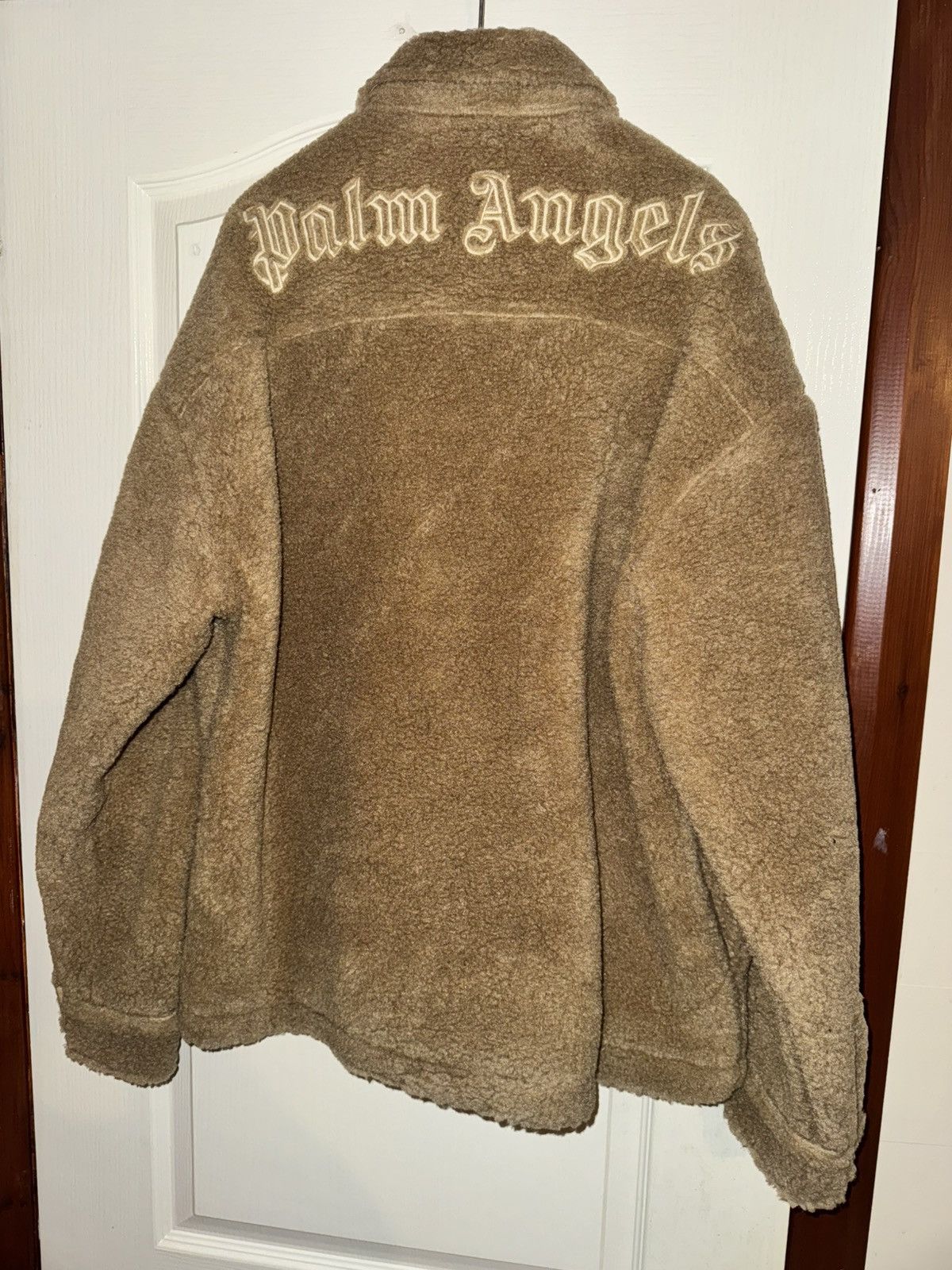 Palm Angels Palm Angels Camel Bear In Mind Overshirt. Size L . 50 Size US M / EU 48-50 / 2 - 1 Thumbnail