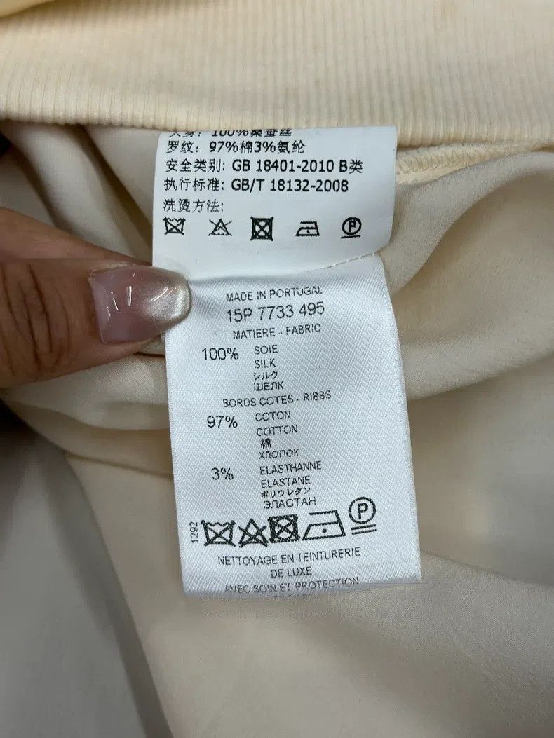 Other Givenchy Beige Silk Patchwork Deer Print Long Sleeve Top S Size US XS / EU 42 / 0 - 6 Thumbnail