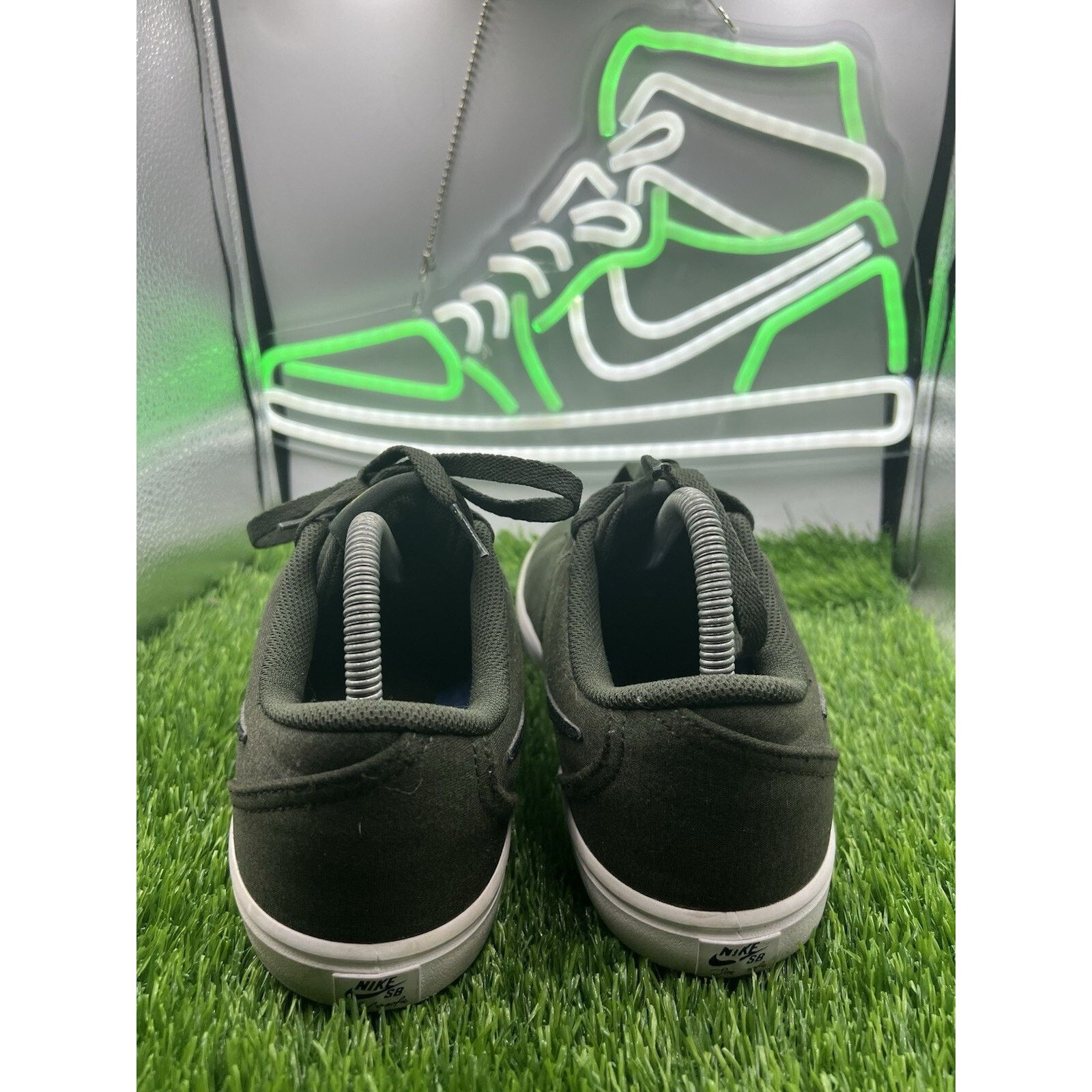 Nike Nike SB Check Solar Canvas Olive Green Men’s Size 8 Size US 8 / EU 41 - 4 Thumbnail