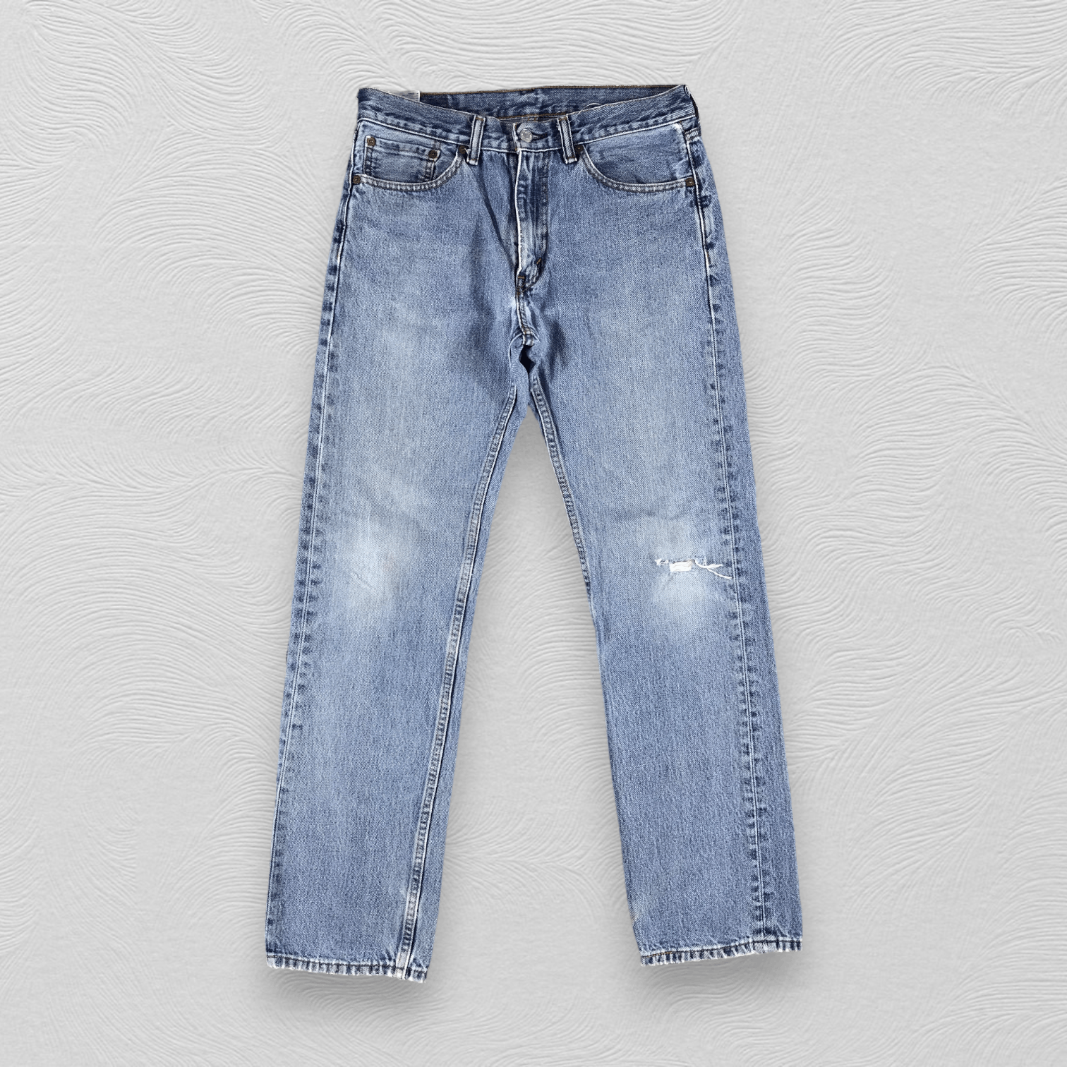 Levi's Vintage Levi's 505 Jeans Distress Medium Wash KJ1005 Size US 31 - 1 Thumbnail