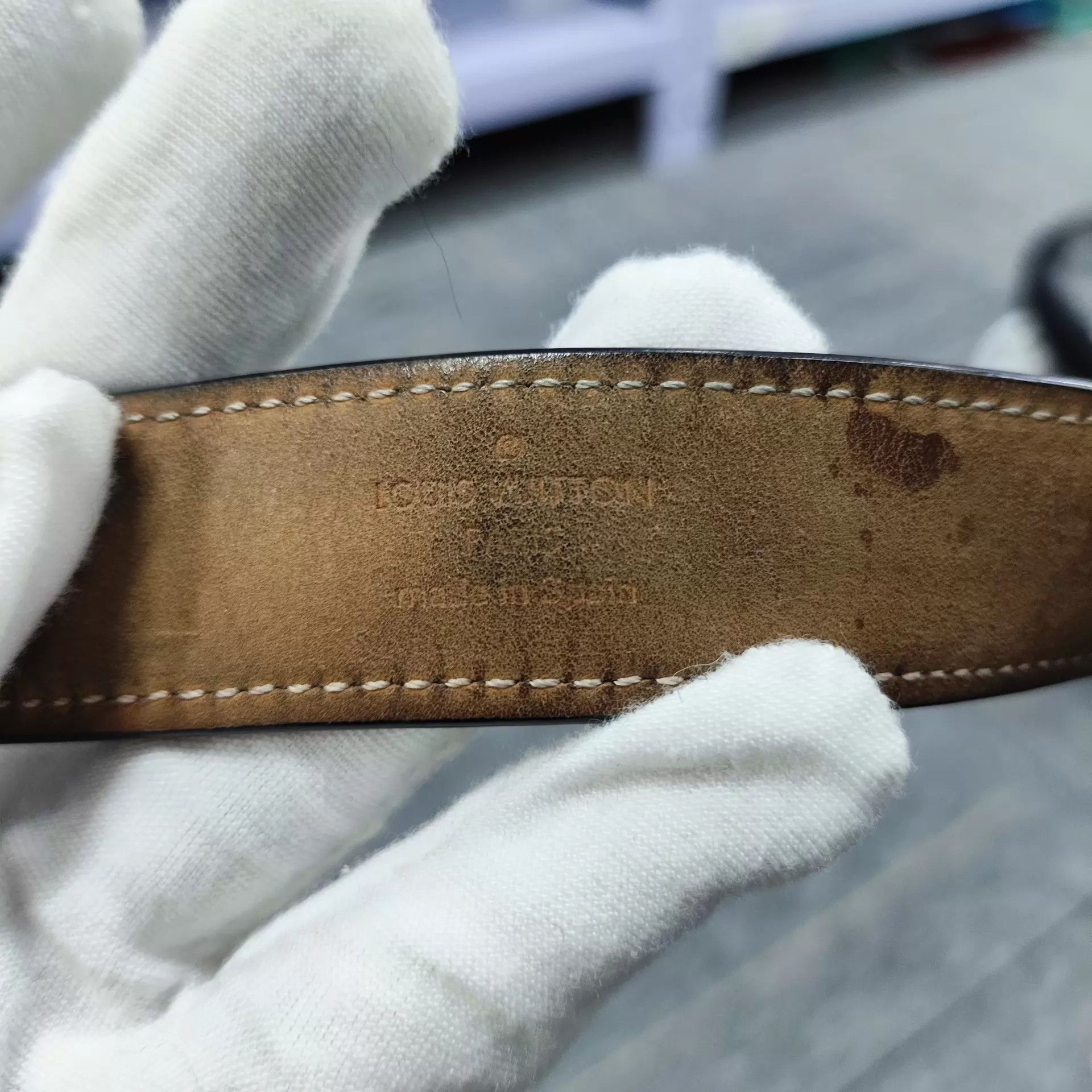 Louis Vuitton LV Monogram Brown Belt 90*36 Size ONE SIZE - 6 Thumbnail