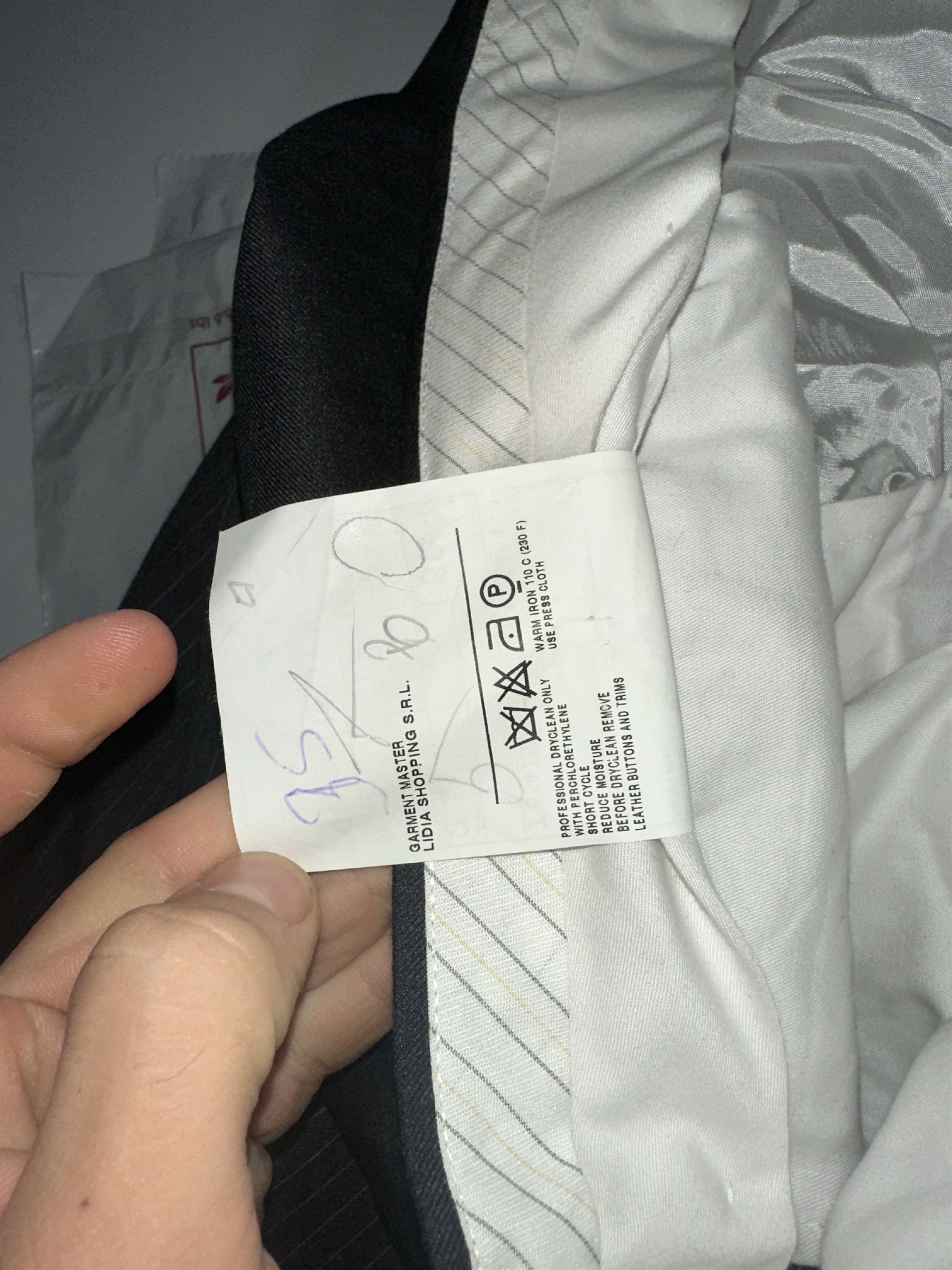 Ermenegildo Zegna Ermenegildo Zegna Su Misura Suit Costume Formal Size 62 R Size 54L - 18 Thumbnail