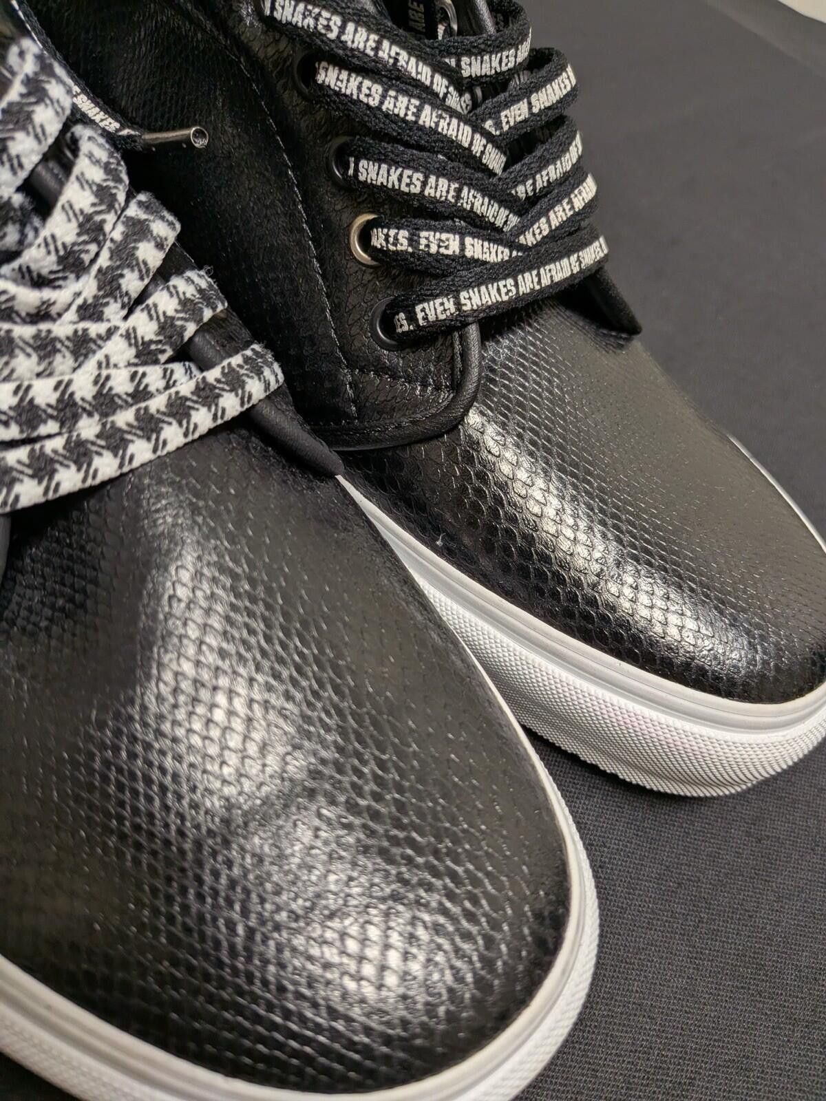Vans 2008 VANS x HUF CHUKKA BOOT 6414199 105 Black US10.5 Size US 10.5 / EU 43-44 - 4 Thumbnail