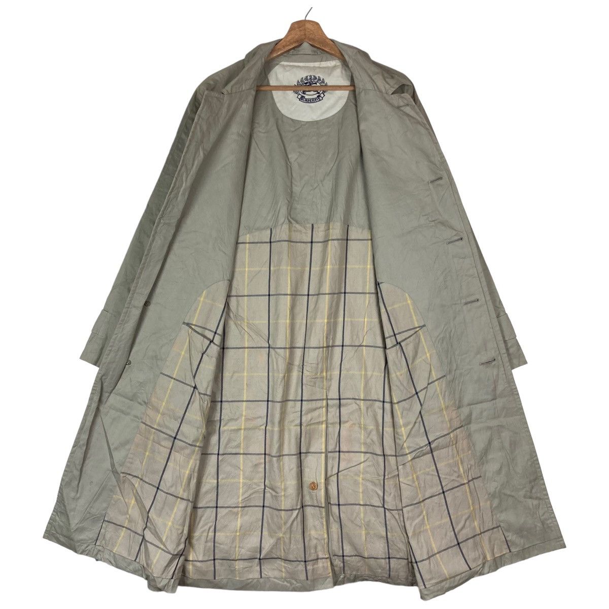 Burberry Burberrys Hidden Flat Button Trench Coat Size US L / EU 52-54 / 3 - 4 Thumbnail