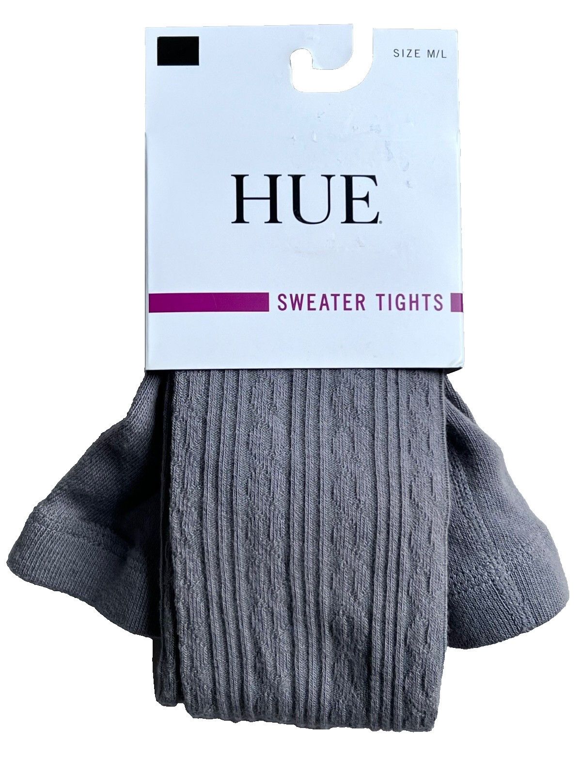 Other Hue U24245 Cable Knit Sweater Tights Grey ( S / M ) Size 27" / US 4 / IT 40 - 4 Thumbnail