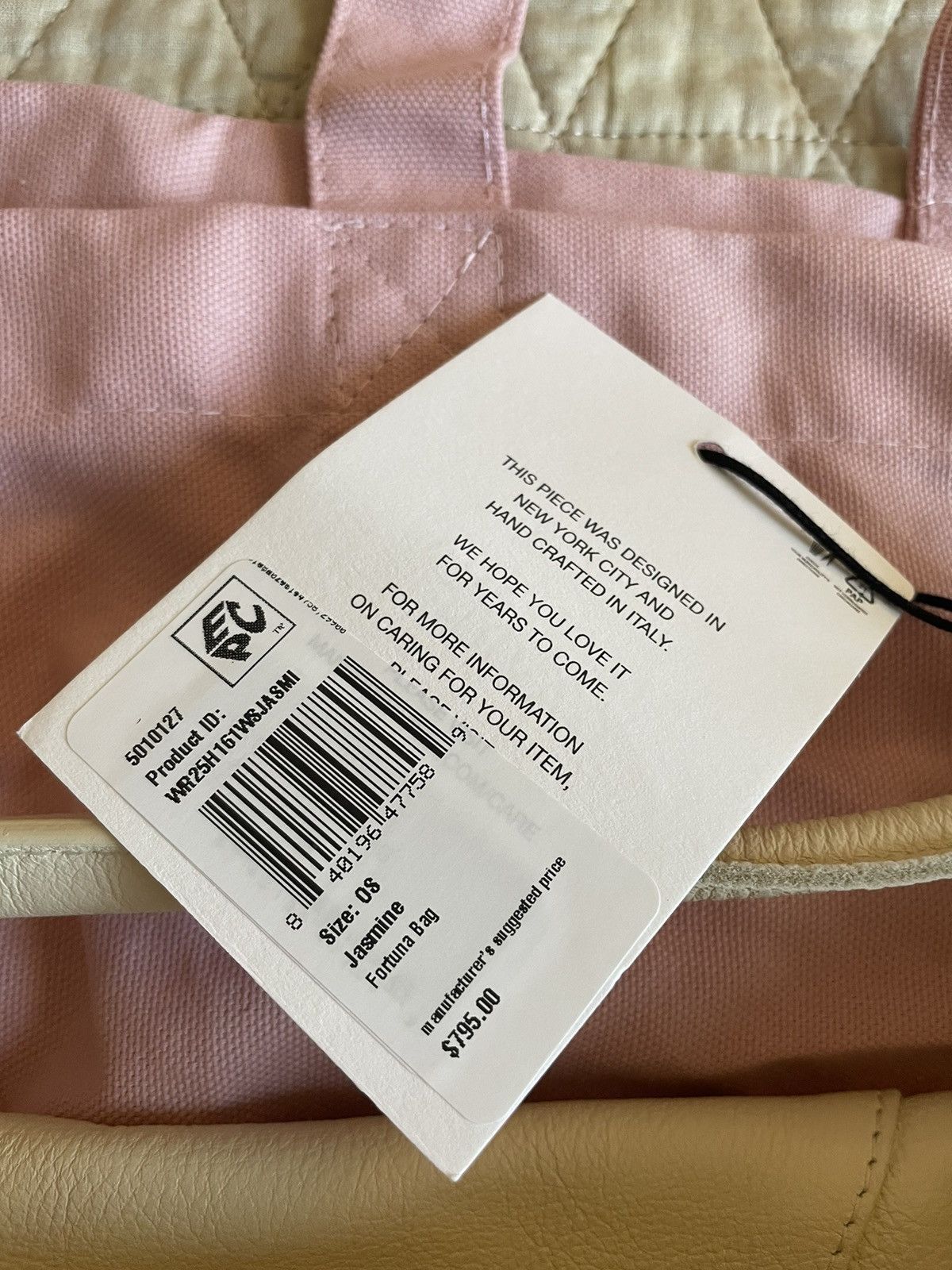 Mansur Gavriel Fortuna Hobo Shoulder Bag in Jasmine Size ONE SIZE - 7 Thumbnail