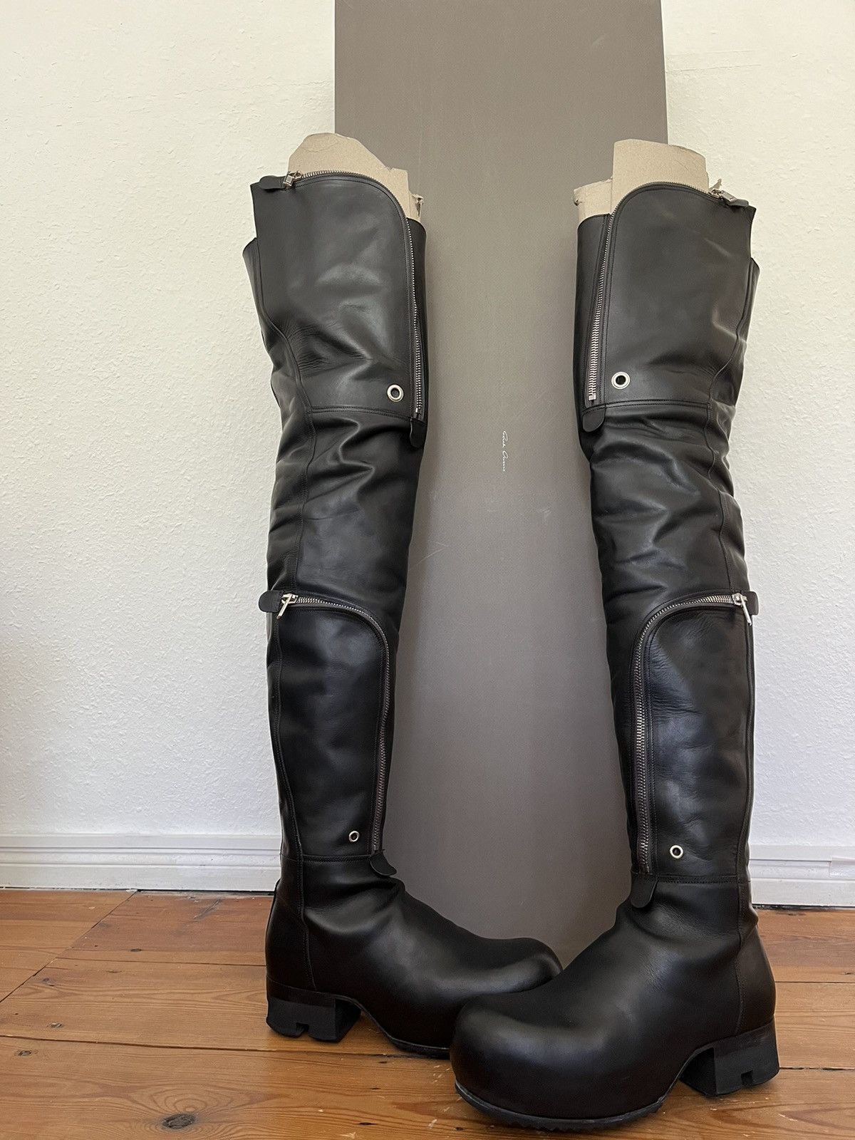Rick Owens Rick Owens Bauhaus Ballast Thigh Highs | Grailed