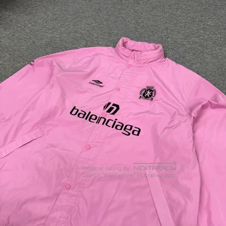Balenciaga Balenciaga Pink Manchester United Logo Printed Oversized C Size US XS / EU 42 / 0 - 3 Thumbnail