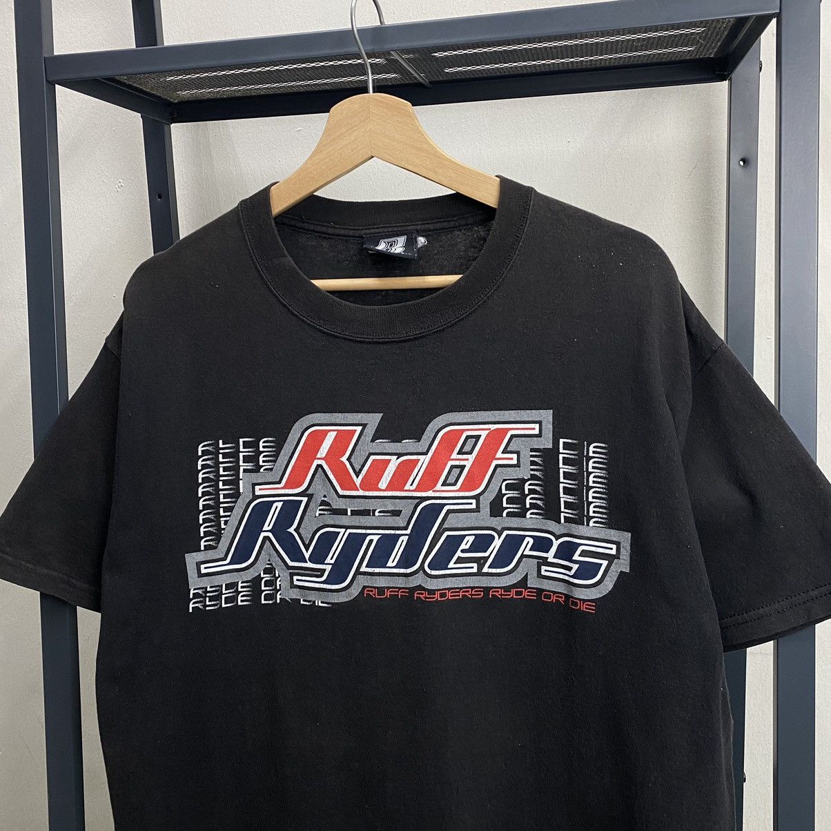 Rap Tees VINTAGE RUFF RYDERS RYDE OR DIE T-Shirt DOUBLE-SIDED Size US L / EU 52-54 / 3 - 3 Thumbnail