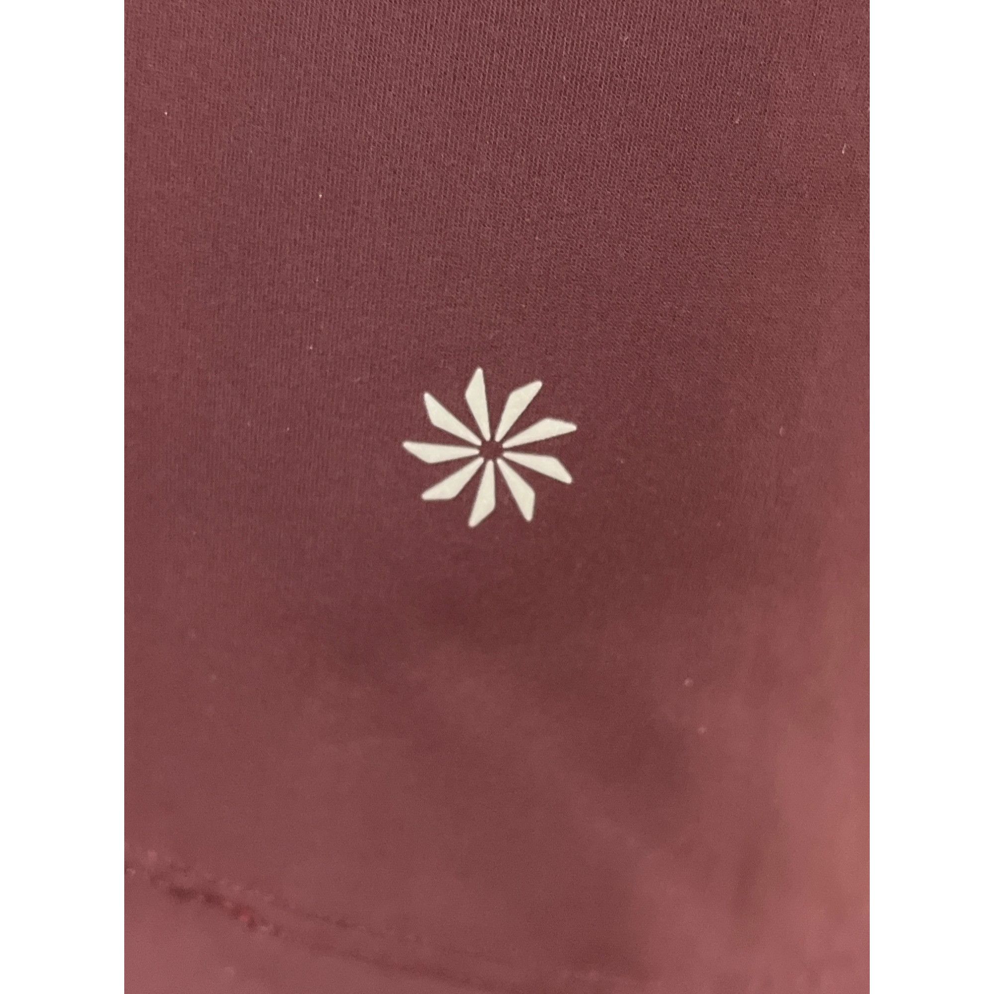 Athleta Athleta Womens Long-Sleeve Burgundy Performance Top SP Light Size S / US 4 / IT 40 - 5 Thumbnail
