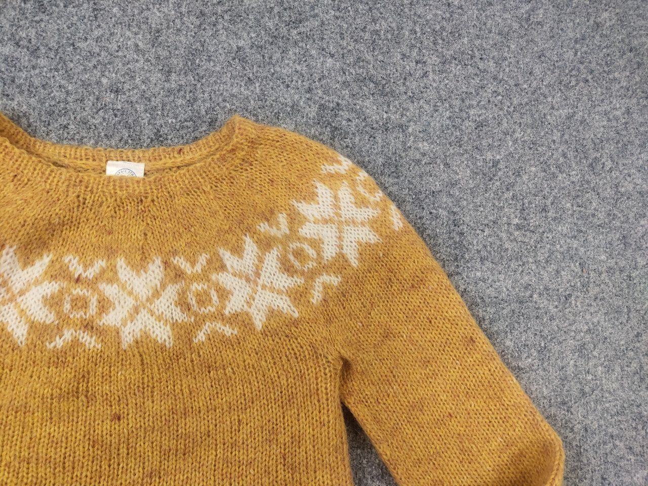 Dale Of Norway Nordic Store reykjavík iceland Hand Knitted Wool Sweater Size L / US 10 / IT 46 - 4 Thumbnail