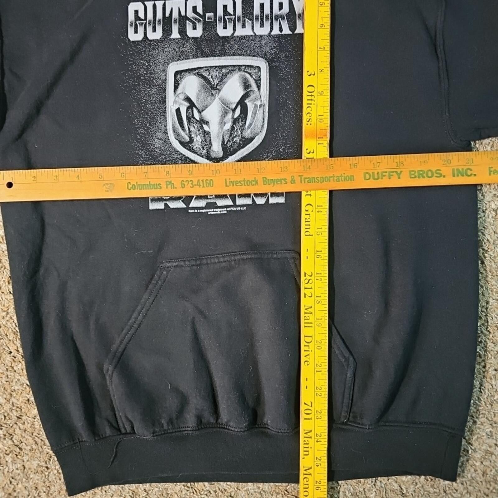Gildan Guts Glory RAM TRUCKS Hoodie M Size US M / EU 48-50 / 2 - 8 Thumbnail