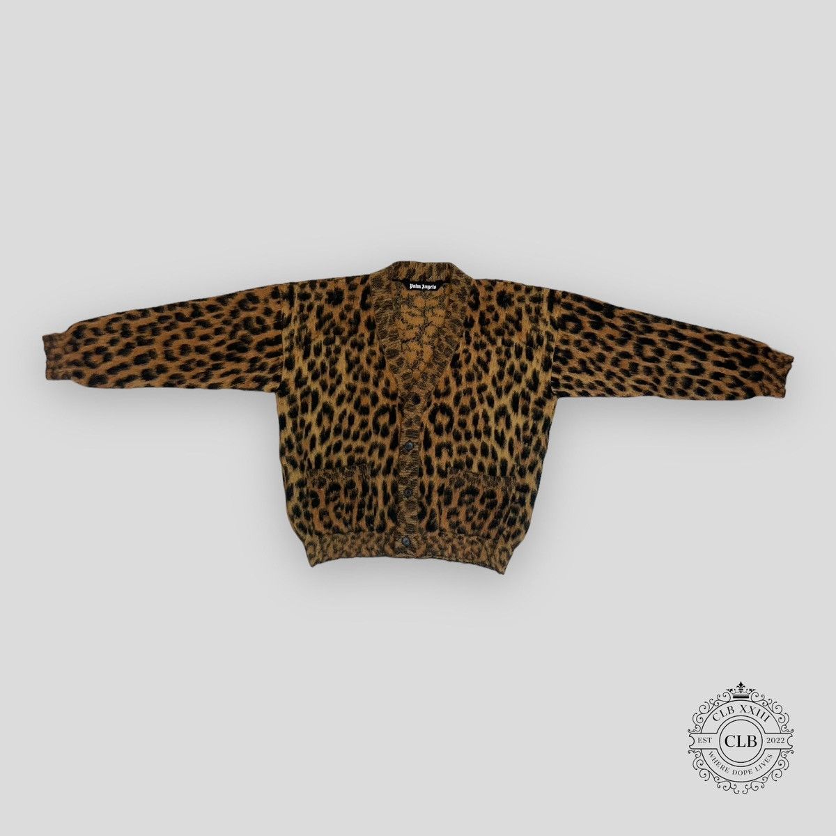 Palm Angels PALM ANGELS BRUSHED CARDIGAN Size US XL / EU 56 / 4 - 1 Thumbnail