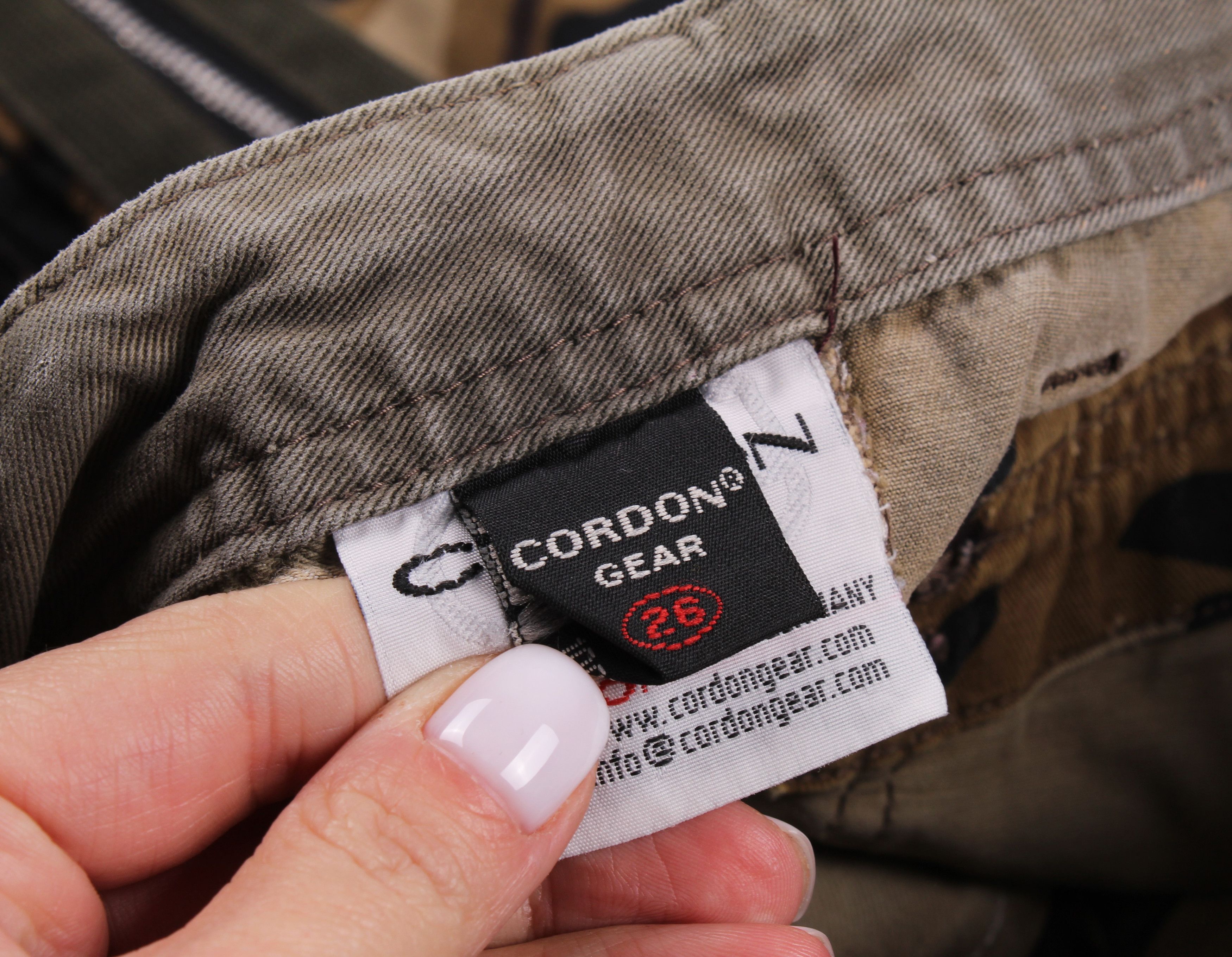 Vintage Cordon Gear Vintage Y2K Grunge Camo Combat Pants Size 28" / US 6 / IT 42 - 8 Thumbnail