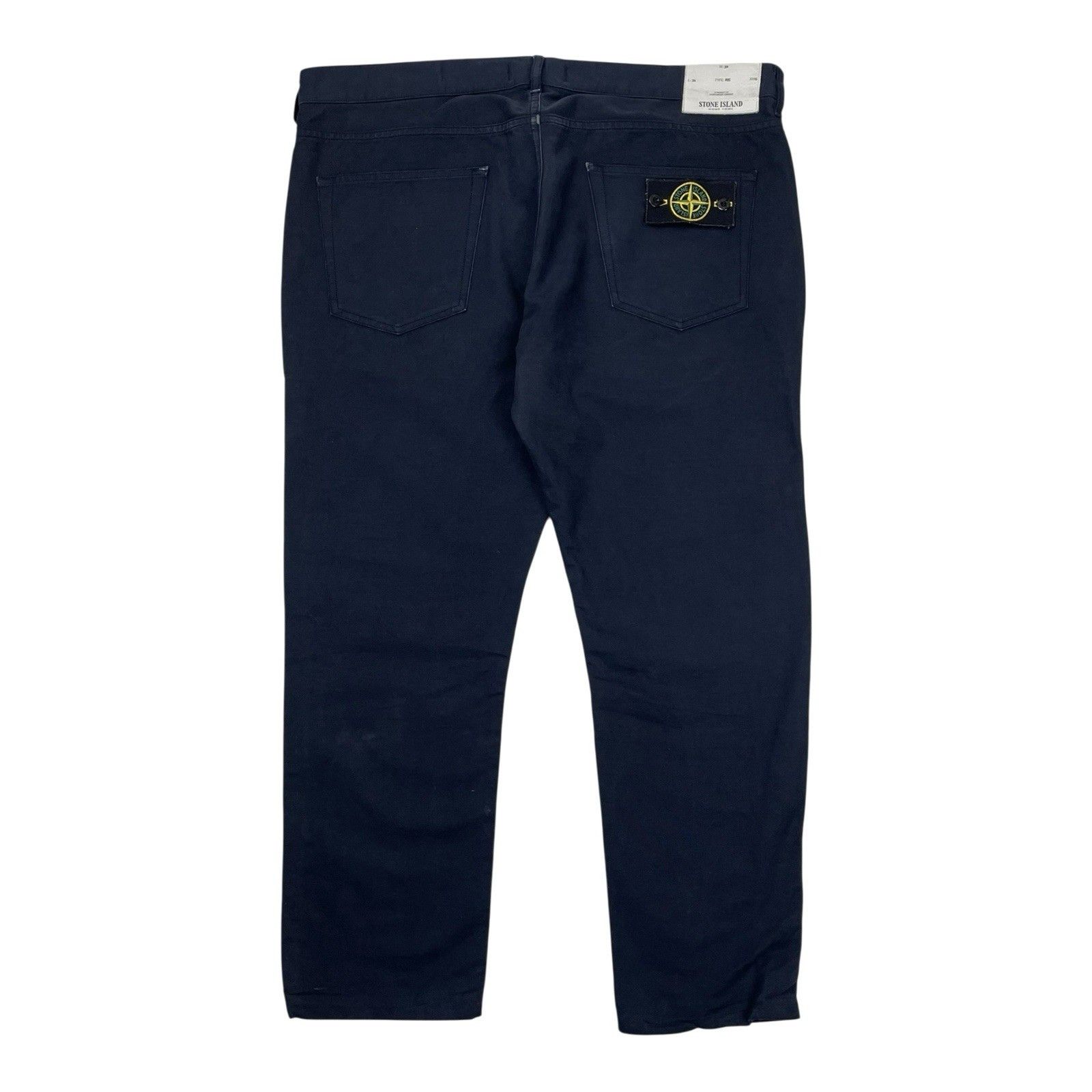 Stone Island Stone Island Chinos Trousers Navy Blue Chino W38 L27 Size US 38 / EU 54 - 1 Thumbnail