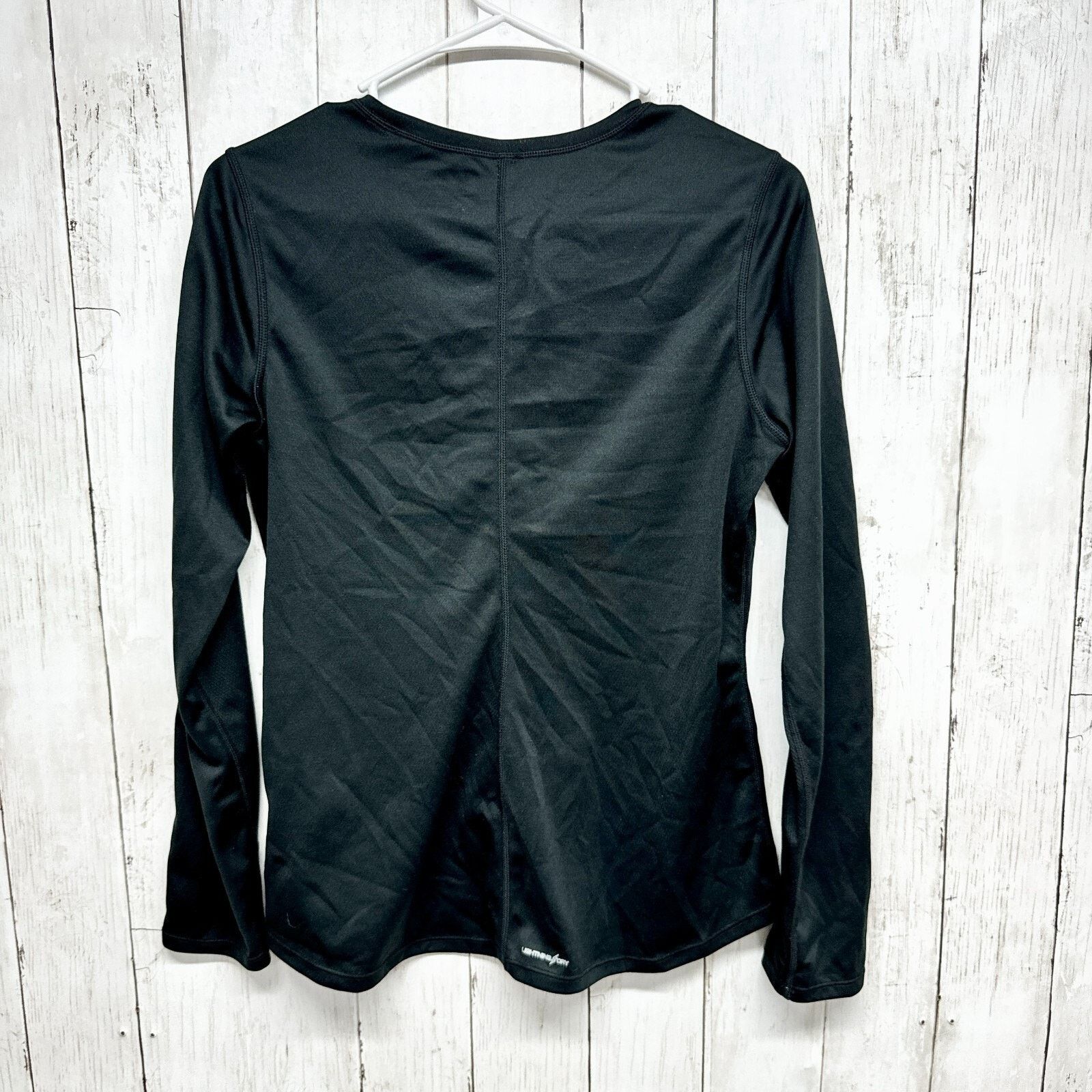New Balance New Balance Top Small Long Sleeve Black Base Layer Thermal Size S / US 4 / IT 40 - 5 Thumbnail