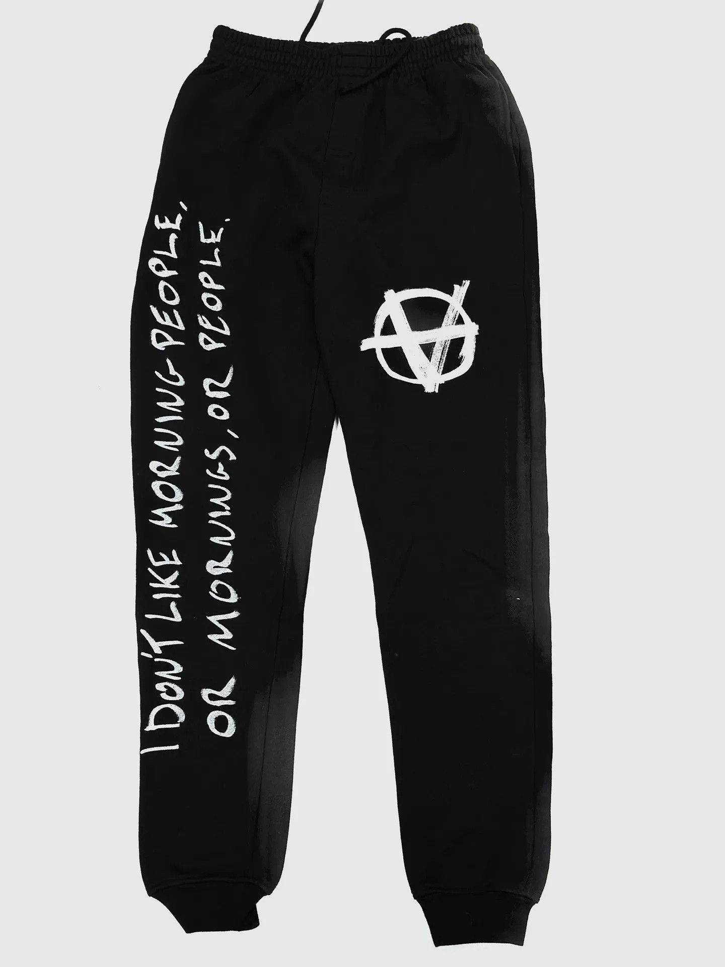 Vetements Vetements Anti-War Sanskrit Patch Sweatpants Size US 26 / EU 42 - 1 Thumbnail