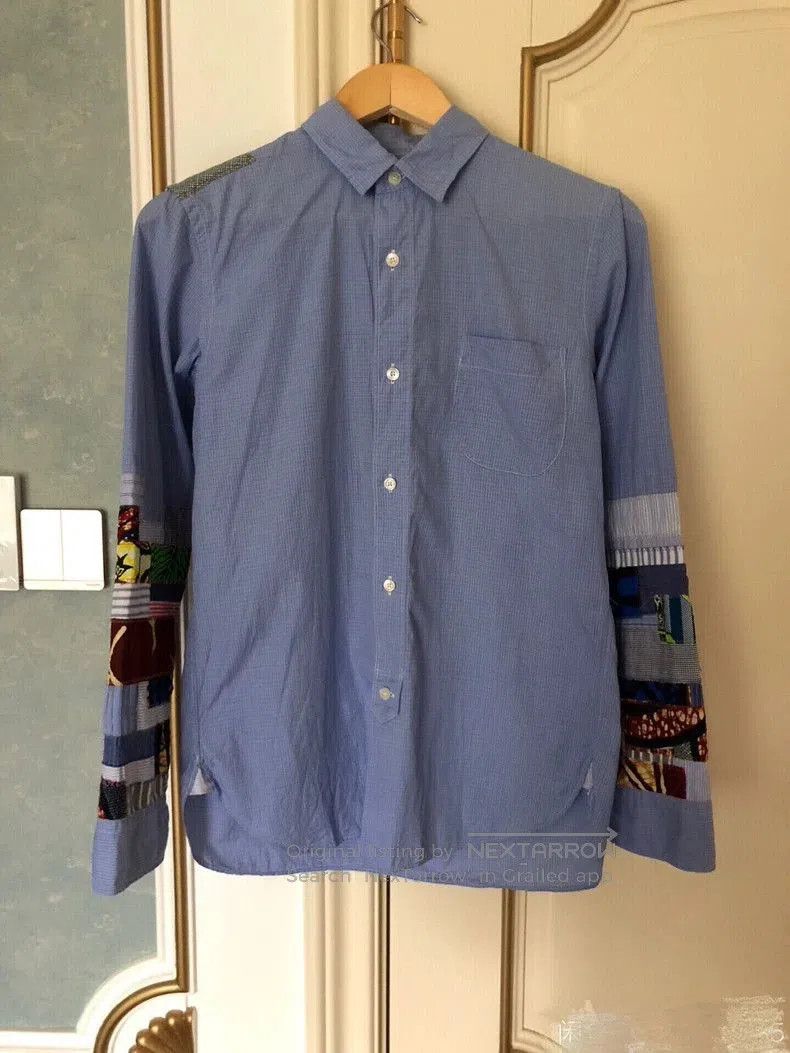 Junya Watanabe Junya Watanabe Ethnic Patchwork Shirt. Size US XS / EU 42 / 0 - 3 Thumbnail
