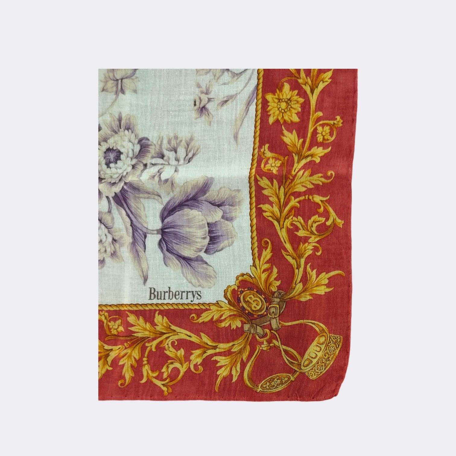 Burberry Vintage Burberry Handkerchief Neckerchief Bandana H688H Size ONE SIZE - 3 Thumbnail