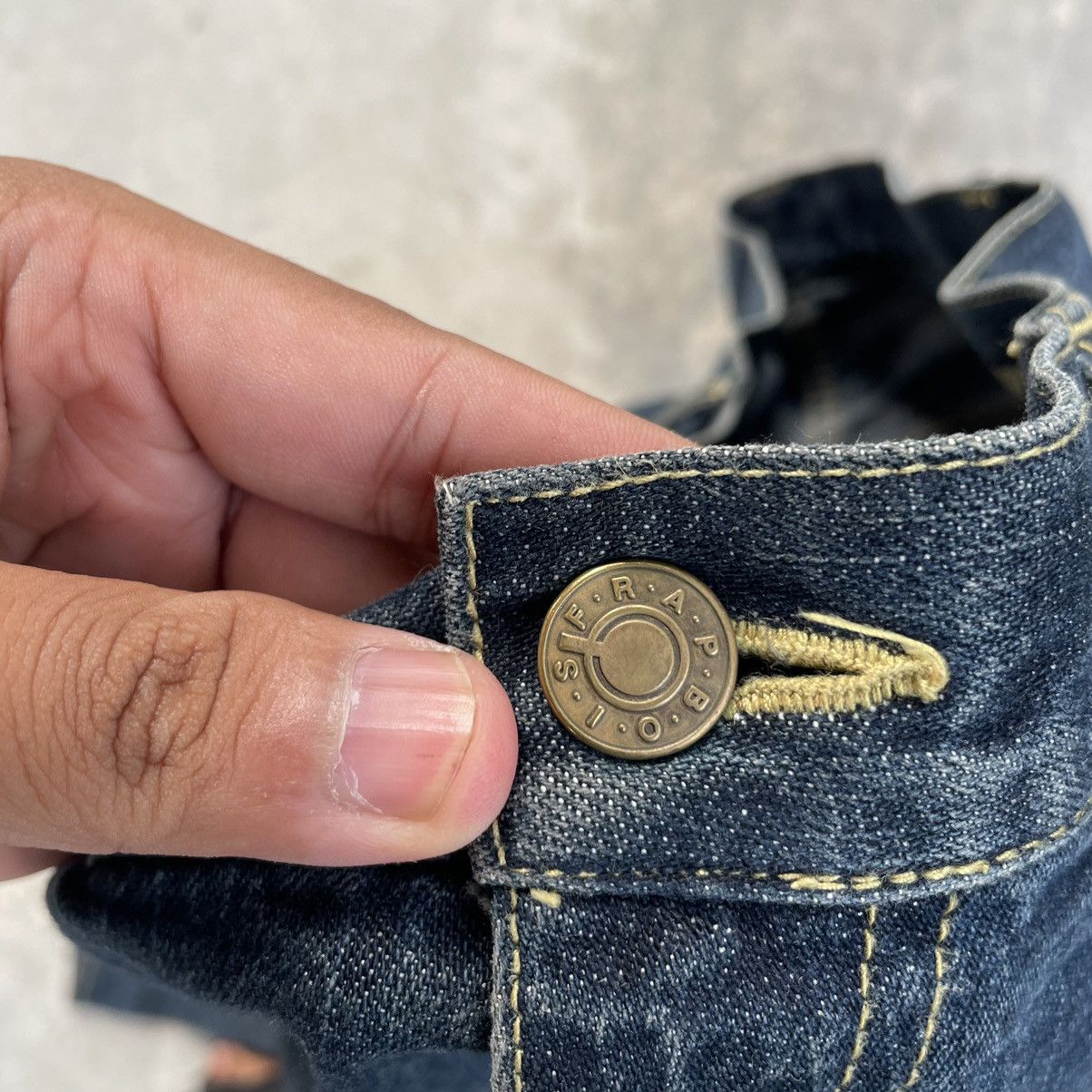 Frapbois Vintage Frapbois By Issey Miyake Denim Jeans Size US 33 - 6 Thumbnail