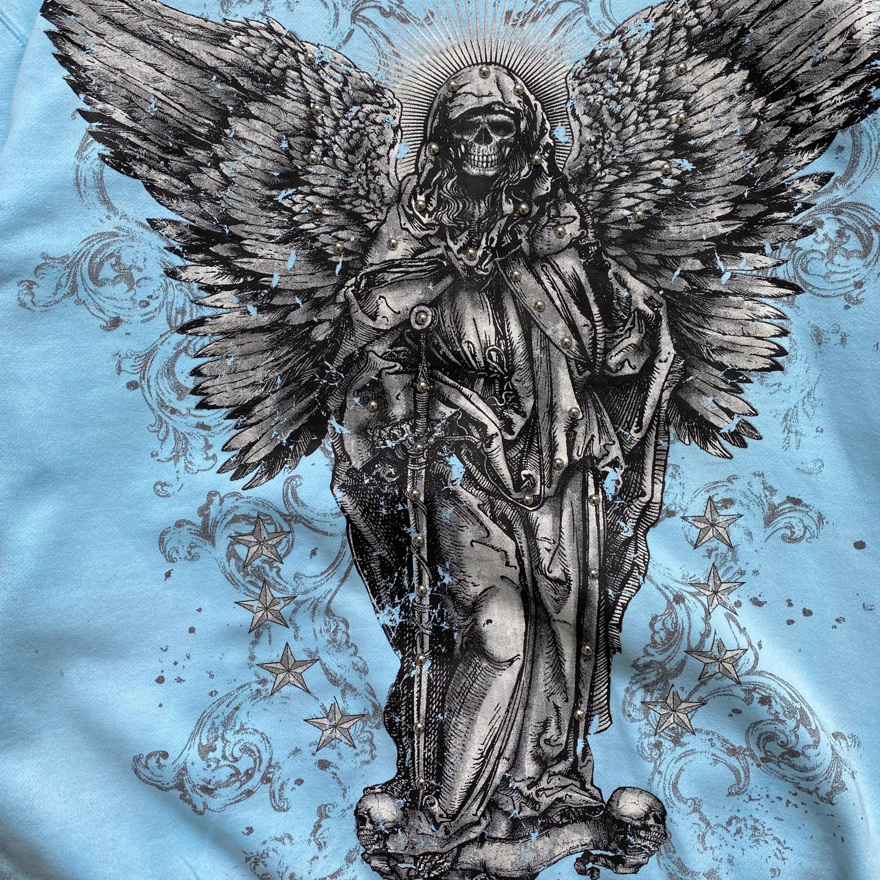 Affliction ☠️ Vintage Affliction style zip hoodie Bulzeye Made in USA Size US XL / EU 56 / 4 - 15 Thumbnail