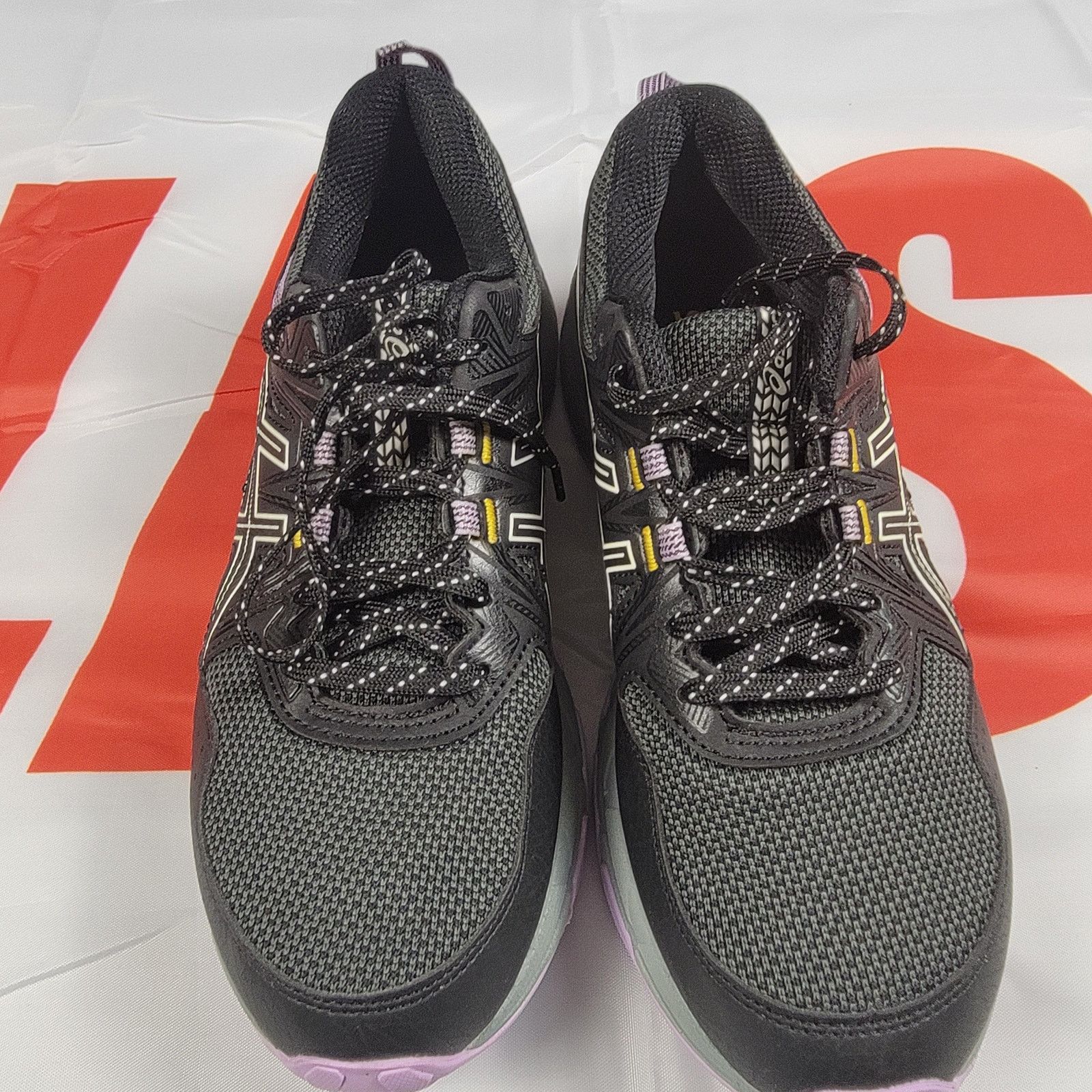 Asics ASICS Wmns Gel Venture 8 Wide Black Ivory Sz 9 1012A706(79) Size US 9 / IT 39 - 9 Thumbnail