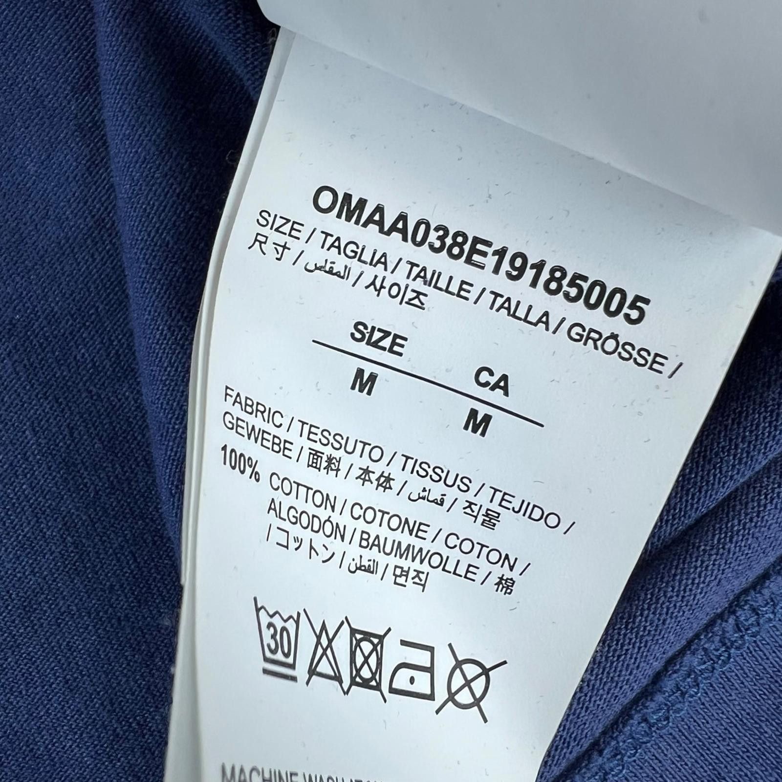 Off-White Off-White Mariana De Silva Blue T-Shirt Size US XL / EU 56 / 4 - 4 Thumbnail