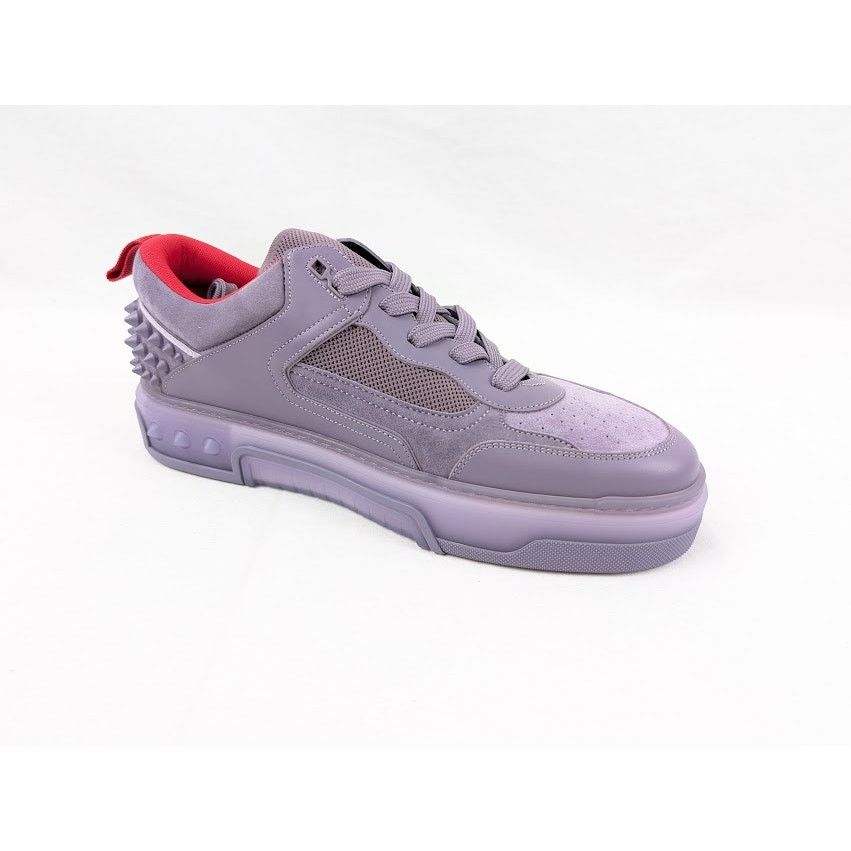 Christian Louboutin o1rshd1 Astroloubi Flat Low-Top Sneakers in Parme Size US 12 / EU 45 - 1 Thumbnail