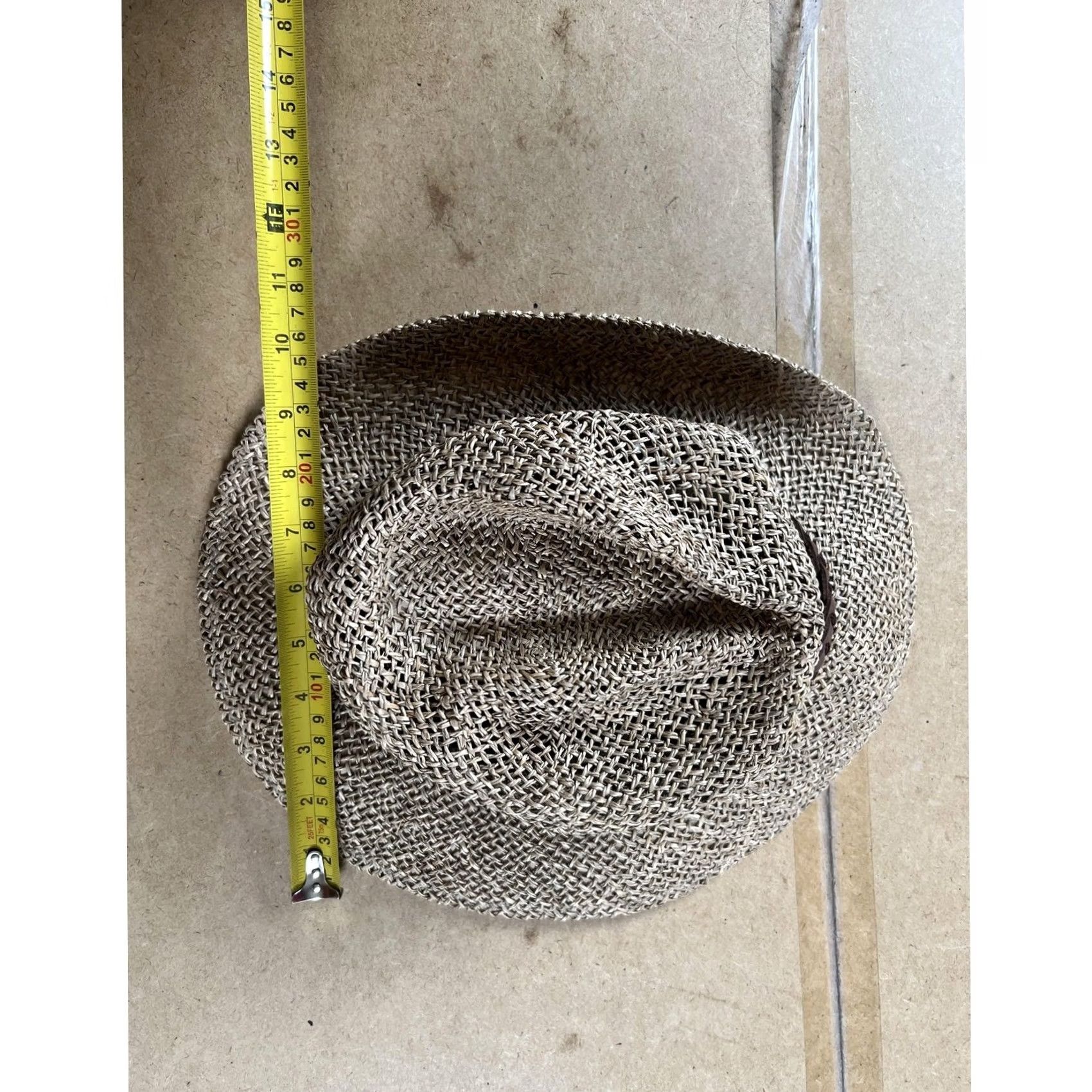 Pendleton VINTAGE Pendleton Hat Fedora Mens M Beige Straw Lined Breathable Lightweight Summer Size ONE SIZE - 3 Thumbnail
