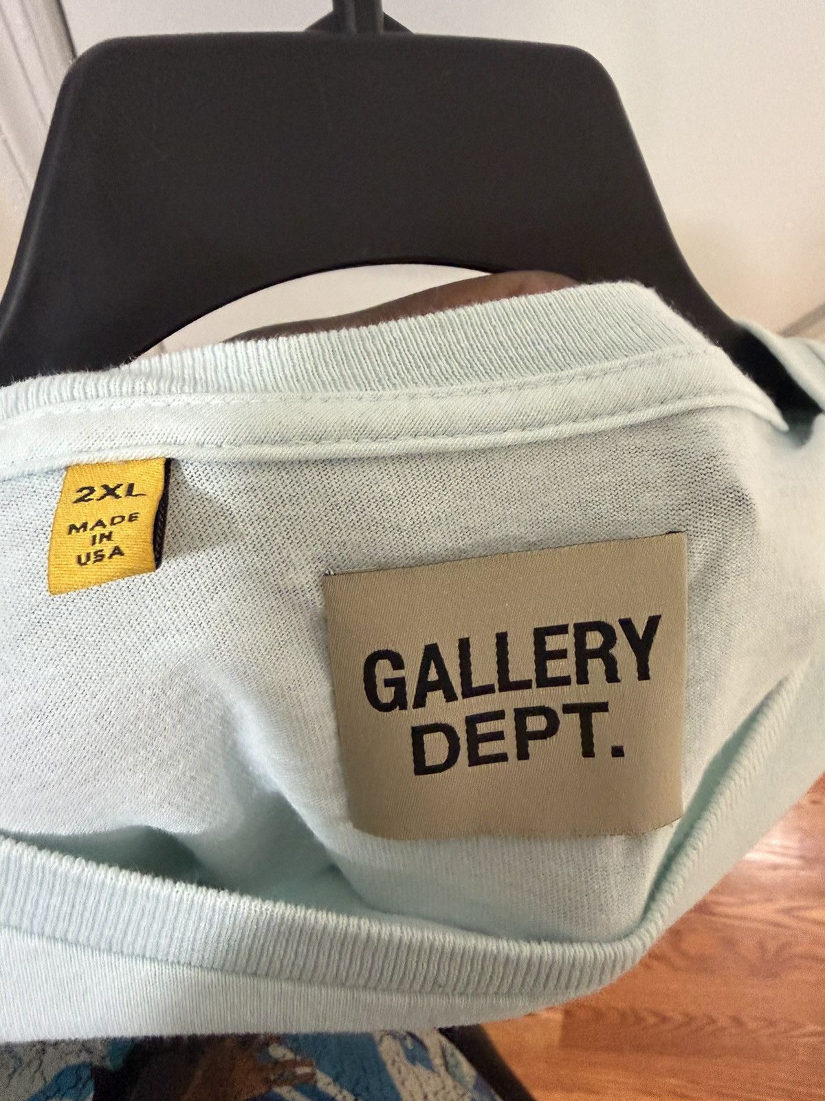 Gallery Dept. Gallery Dept Souvenir Tee ‘ Baby Blue ‘ Size US XXL / EU 58 / 5 - 3 Thumbnail